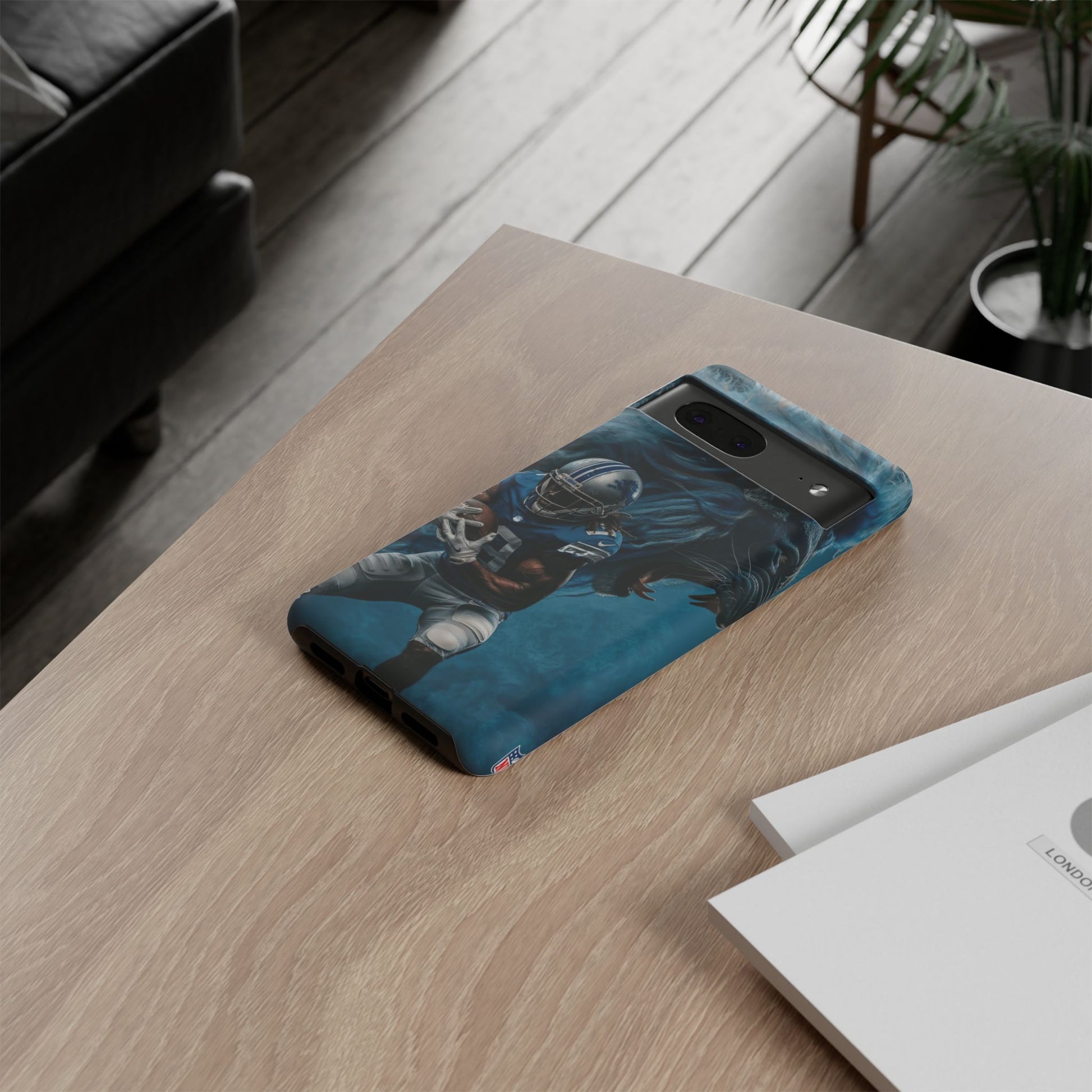 Detroit Lions Player Football Phone Case, Tough Cases for iPhones, Samsung, and Pixel