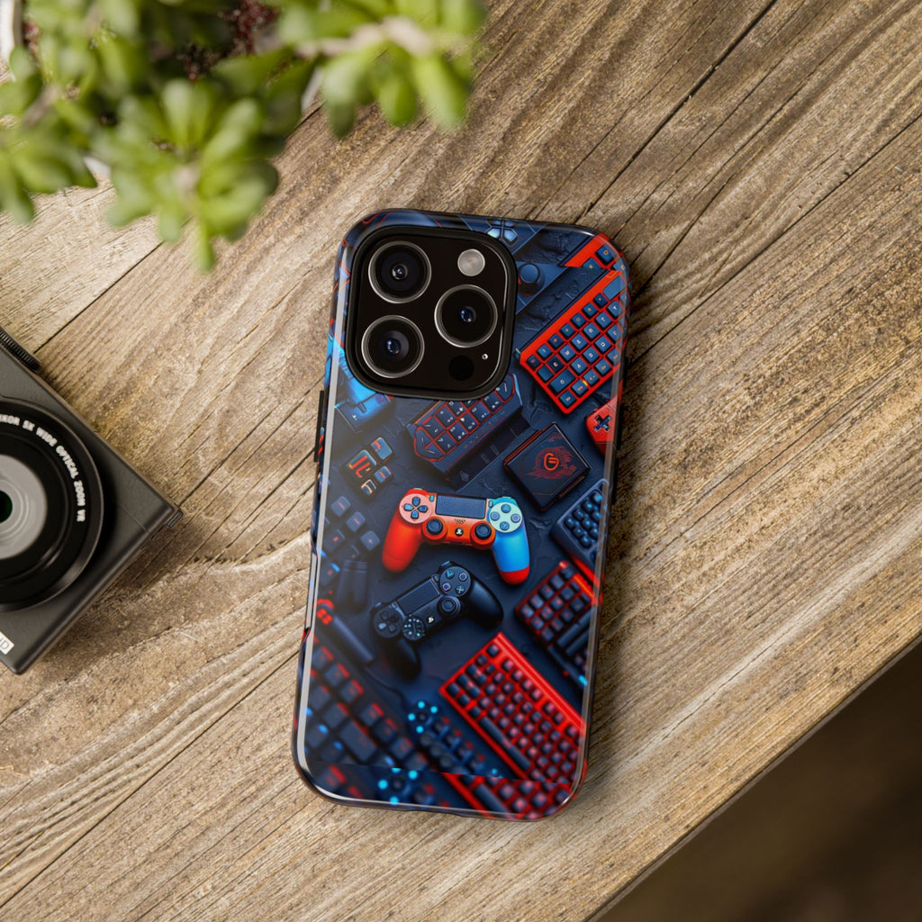 Gamer Themed Controllers Tough Cases for iPhones, Samsung, and Pixel