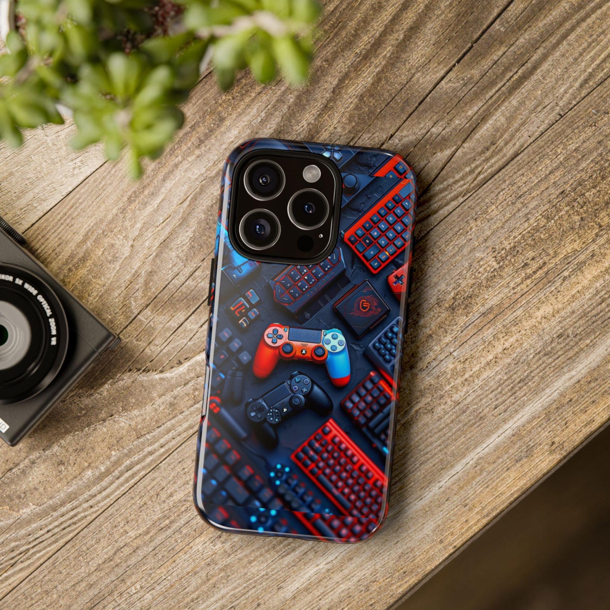 Gamer Themed Controllers Tough Cases for iPhones, Samsung, and Pixel