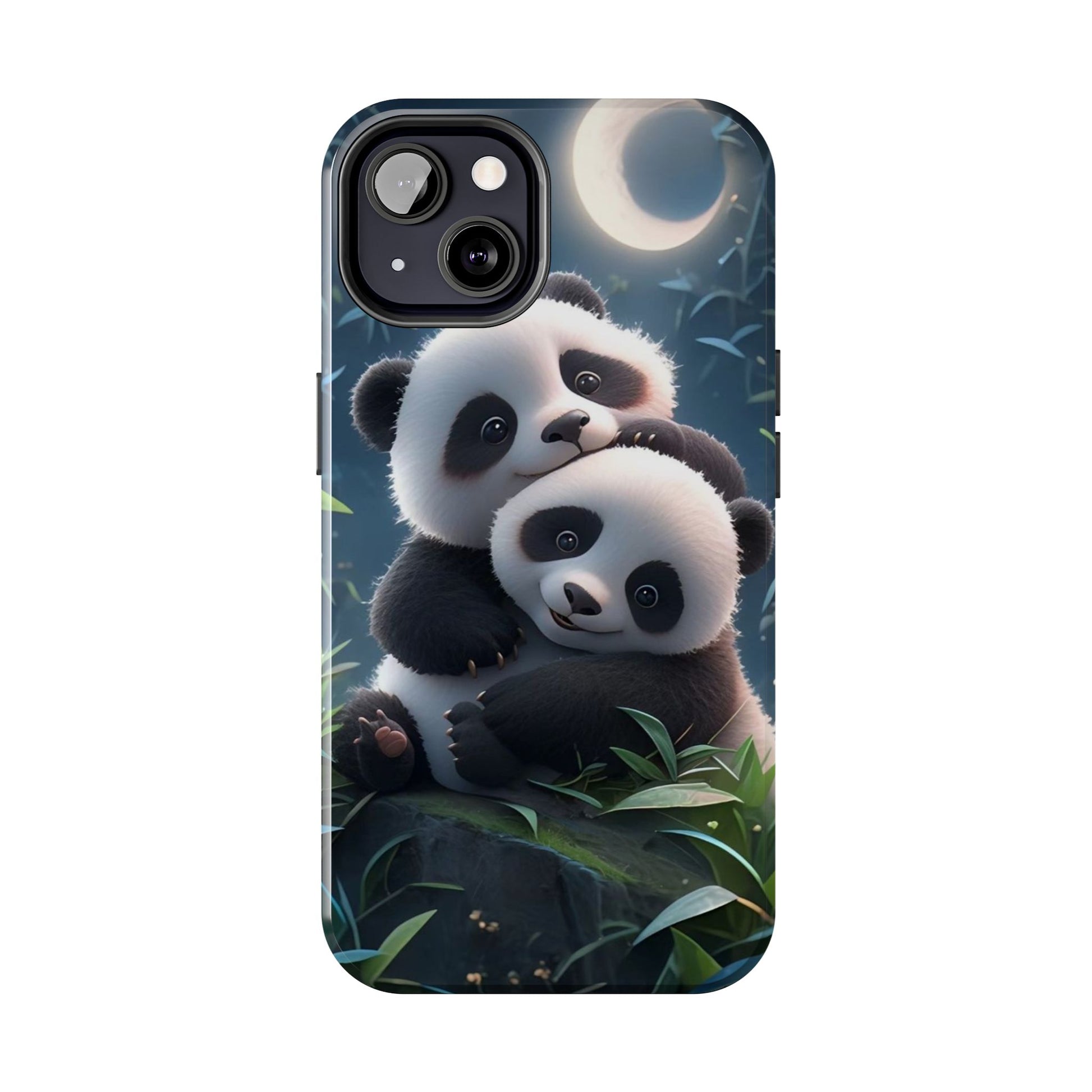 Hugging Pandas Theme Phone Cases for iPhones & Samsung Phones