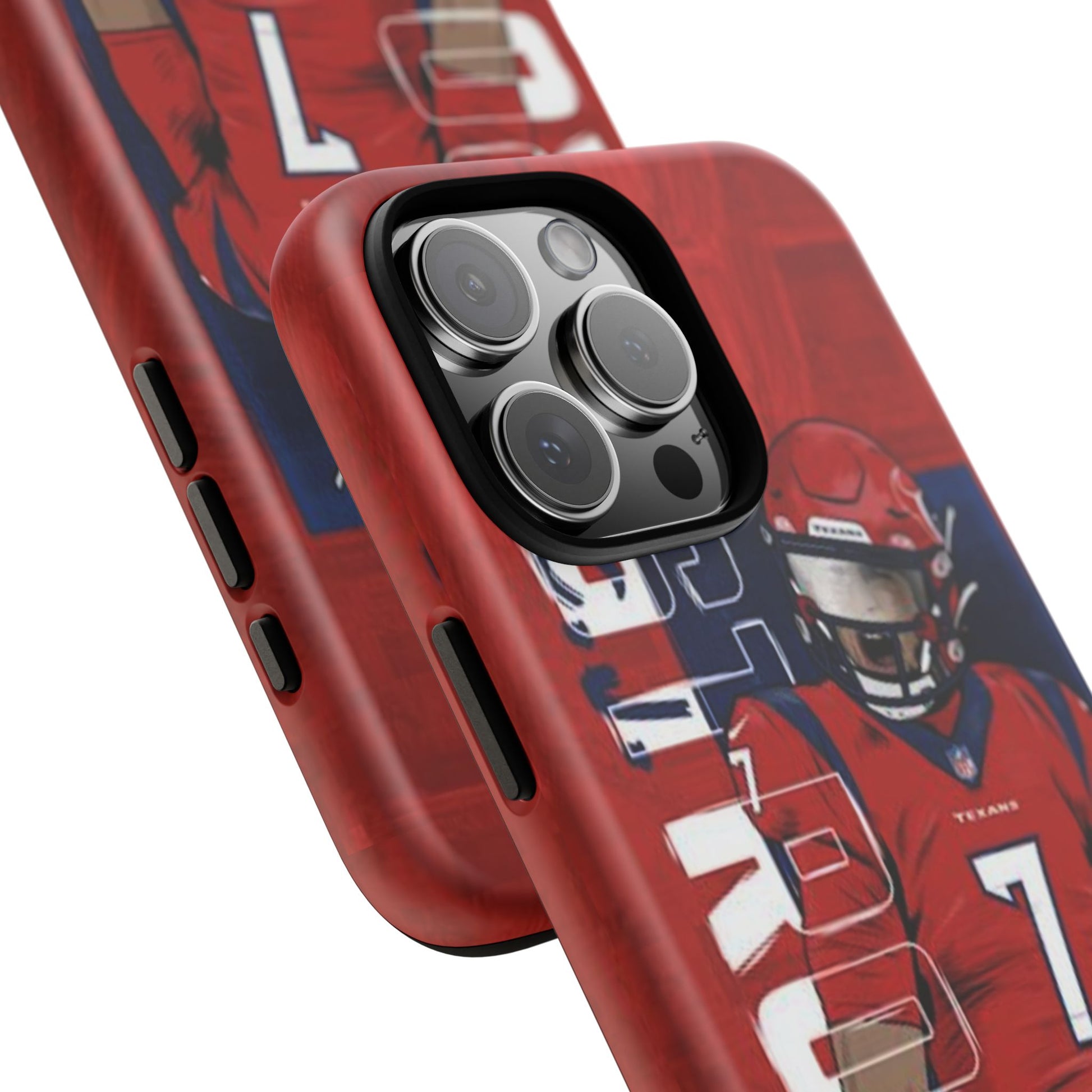 Houston Texans Football CJ Stroud Tough Cases for iPhones, Samsung, and Pixel
