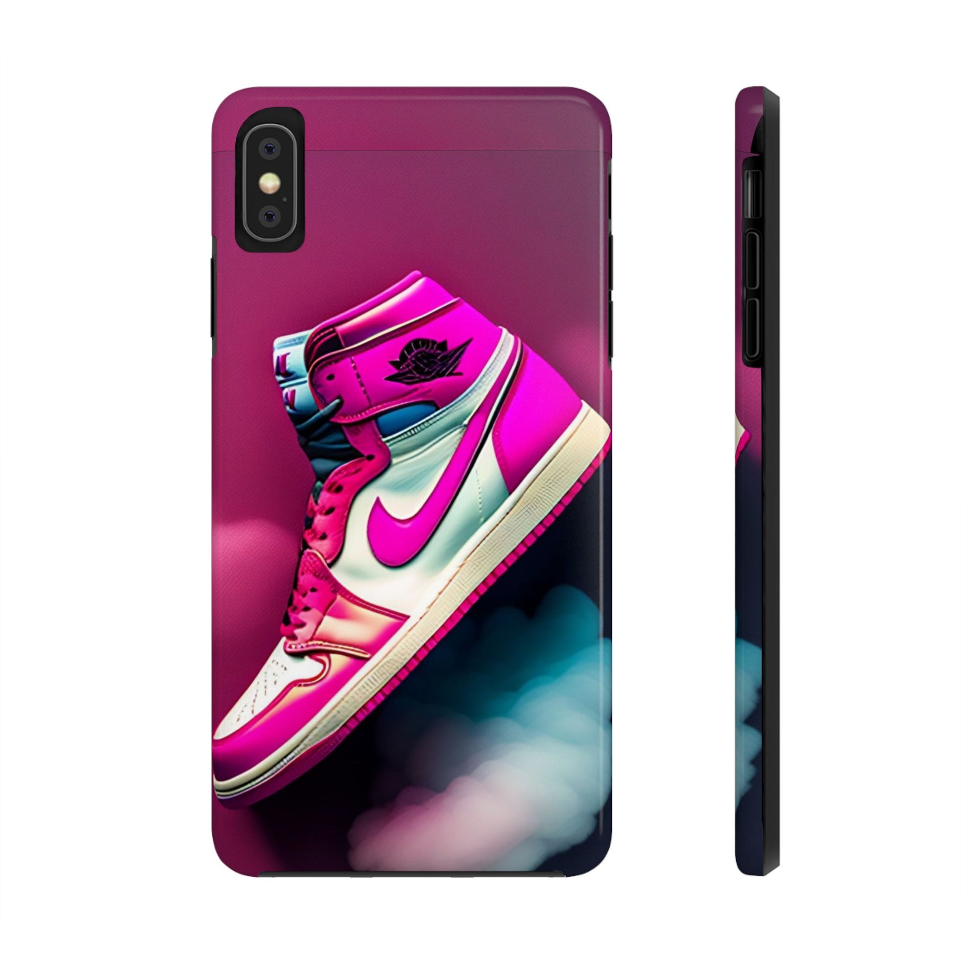 Pink Jordan Sneakers Phone Cases for iPhones & Samsung Phones