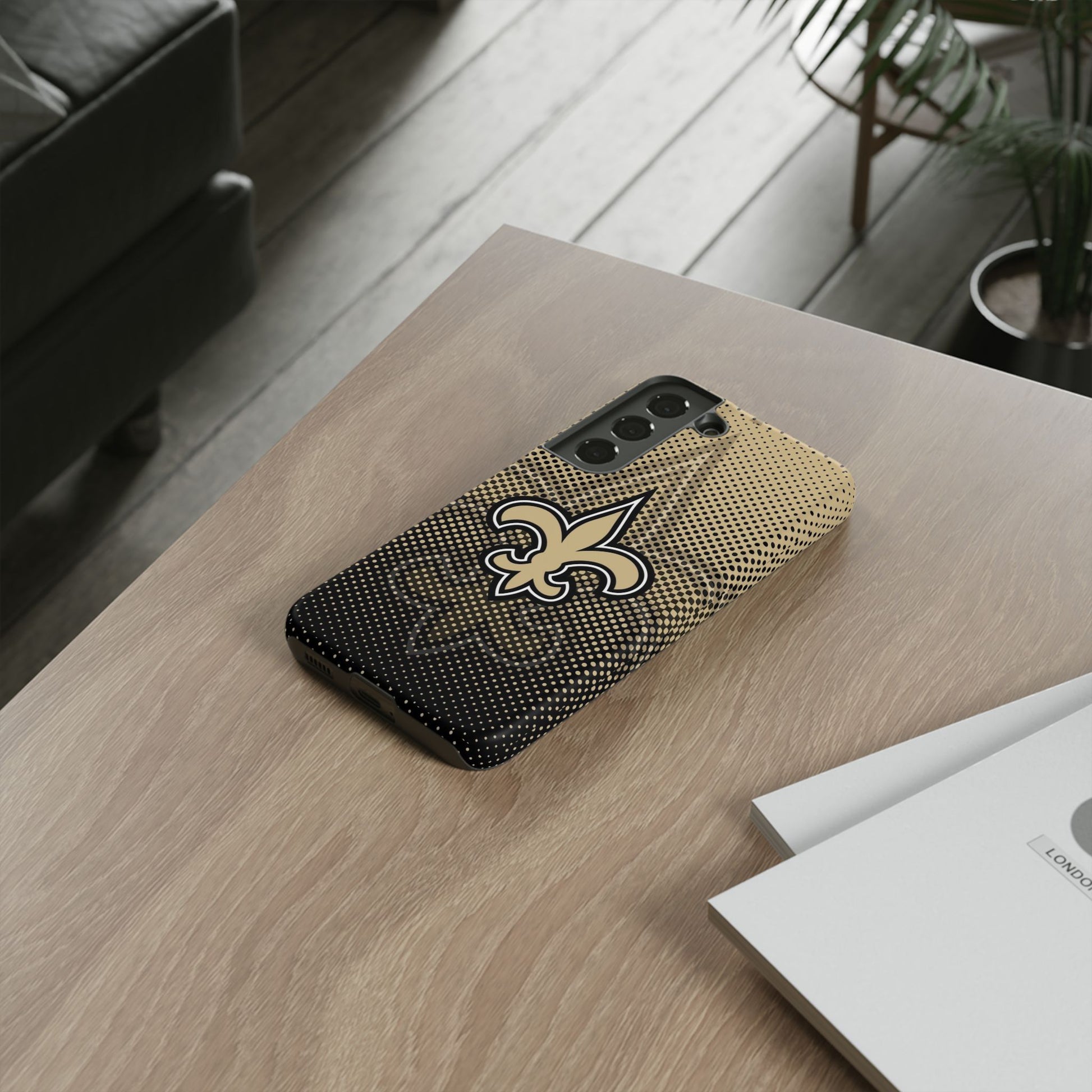 New Orleans Football Saints Logo Tough Cases for iPhones, Samsung, and Pixel