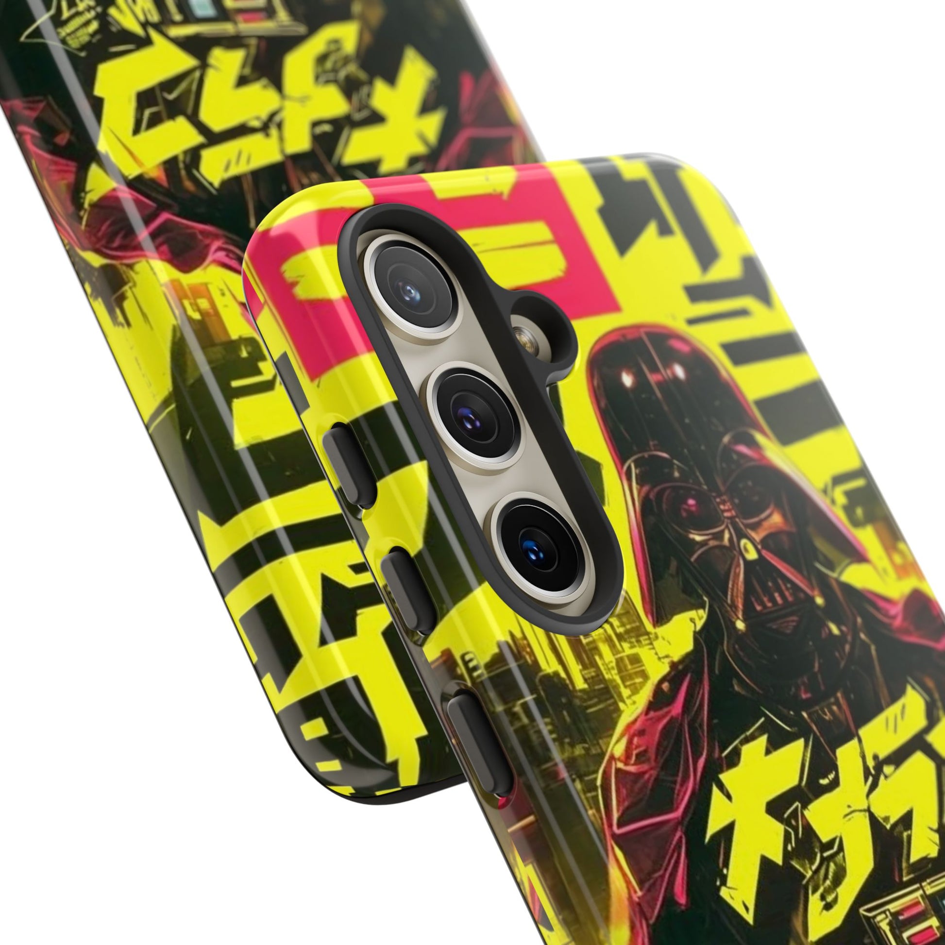 Cyberpunk X Vader Tough Cases for iPhones, Samsung, and Pixel