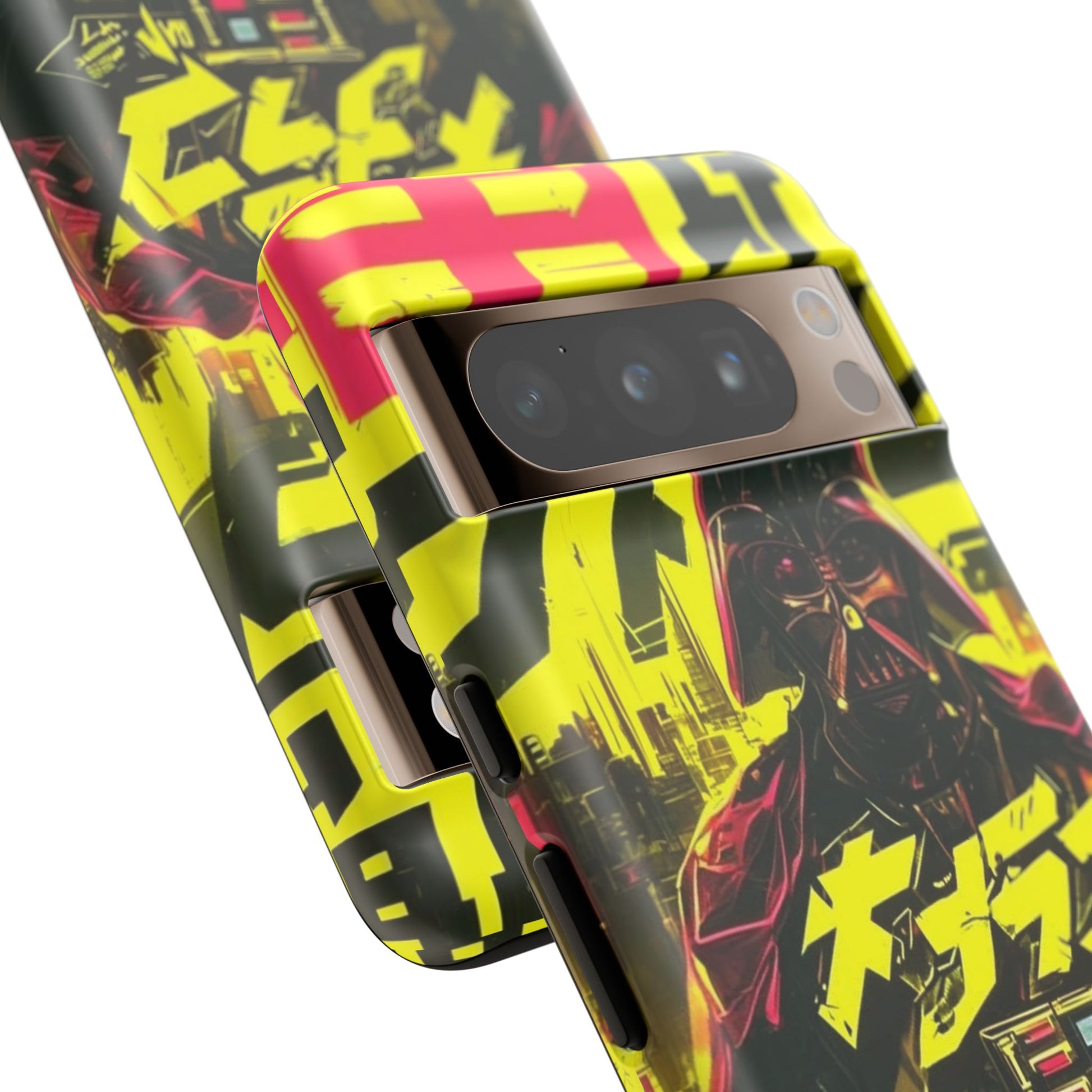 Cyberpunk X Vader Tough Cases for iPhones, Samsung, and Pixel