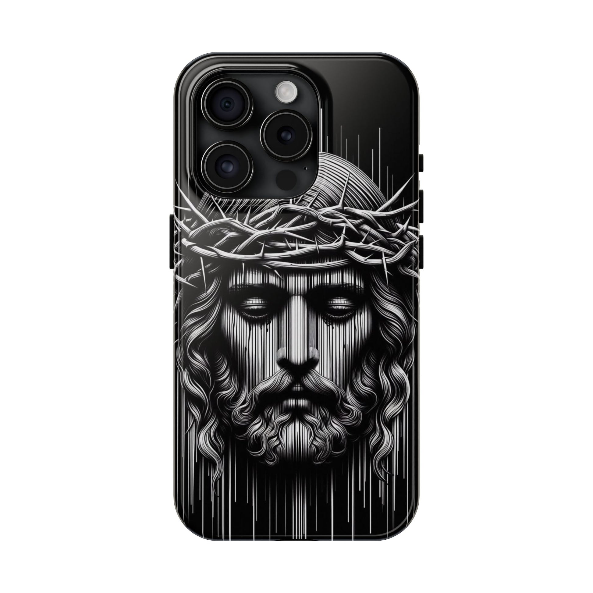 Jesus The King Crown Christian Phone Cases for iPhones & Samsung Phones