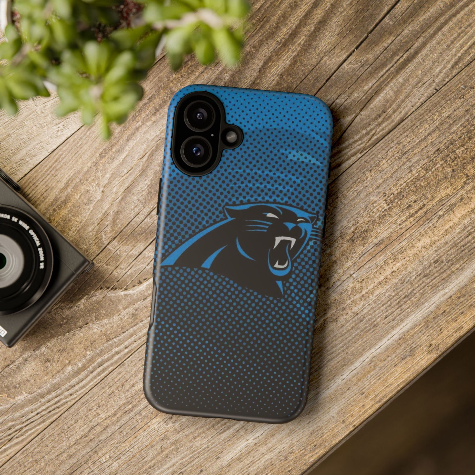 Carolina Panthers Football Logo Tough Cases for iPhones, Samsung, and Pixel