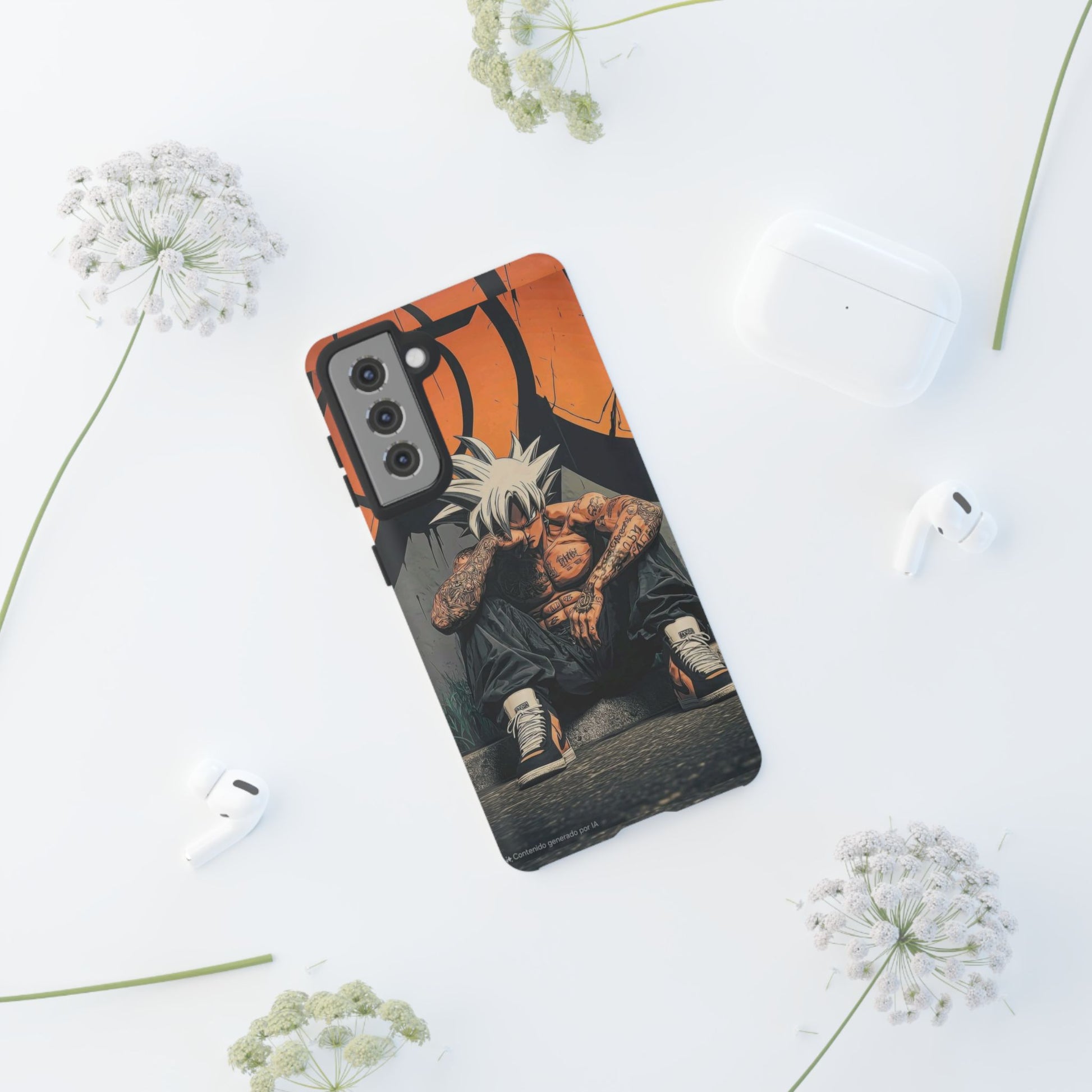 Anime DBZ Thug Tough Cases for iPhones, Samsung, and Pixel