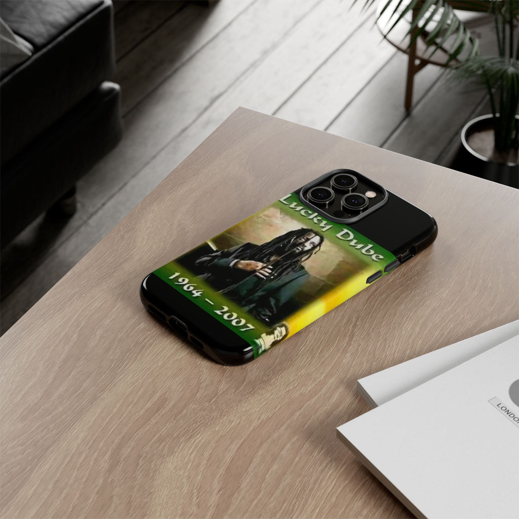 Lucky Dube Tough Cases for iPhones, Samsung, and Pixel