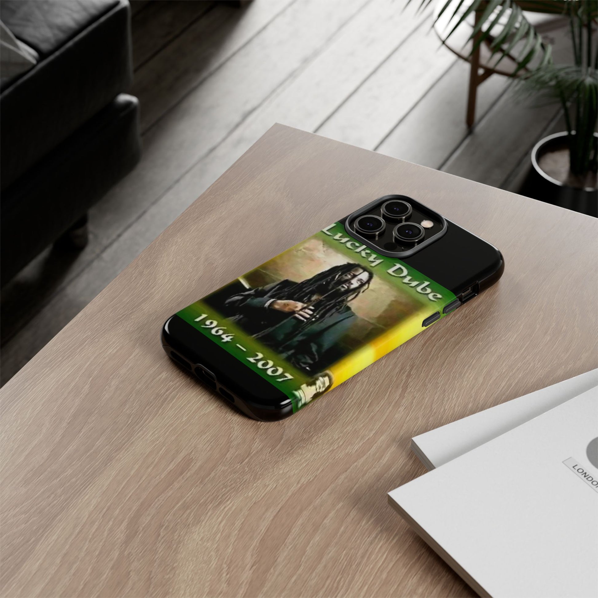 Lucky Dube Tough Cases for iPhones, Samsung, and Pixel