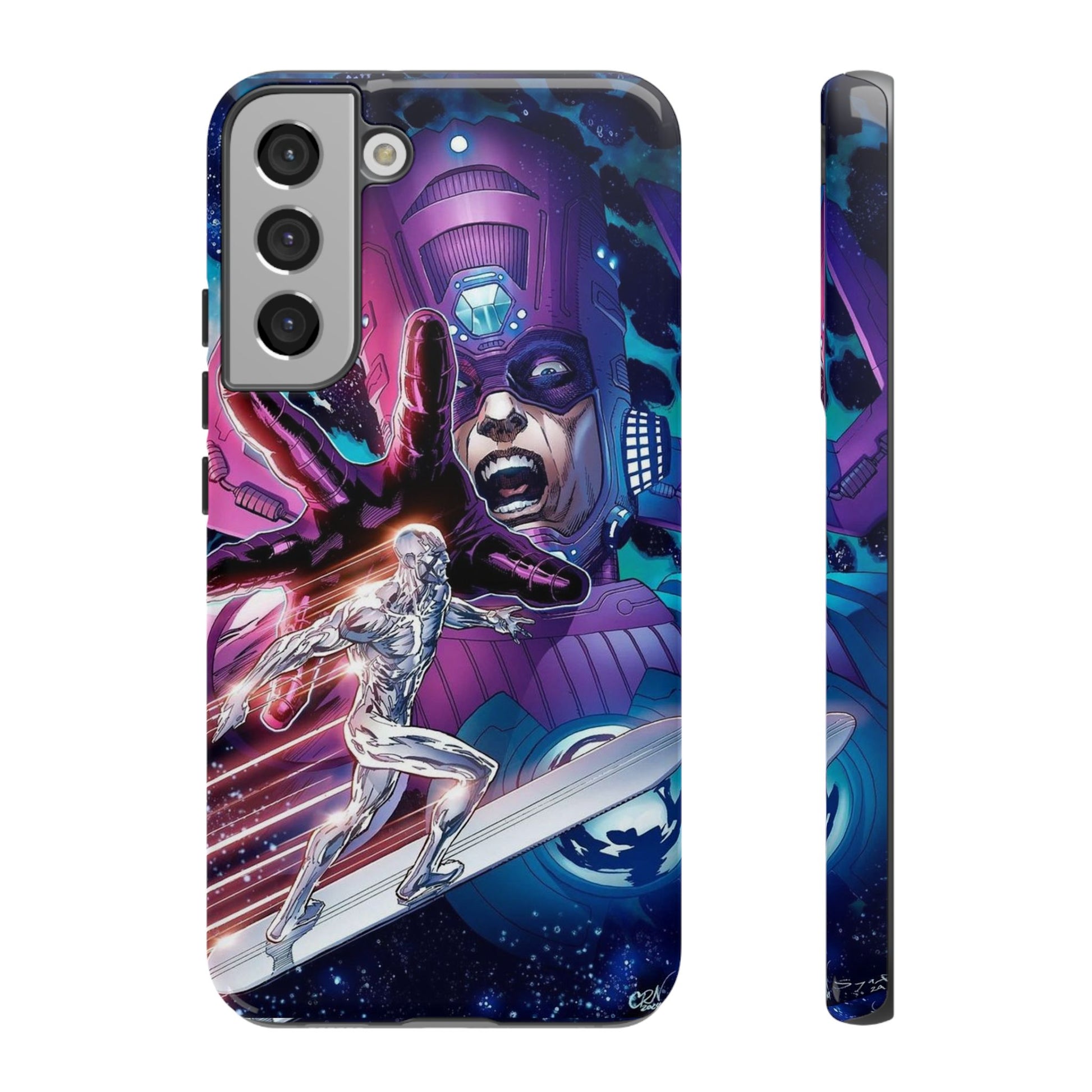 Galactus x Silver Surfer Marvel Phone Case, Tough Cases for iPhones, Samsung, and Pixel