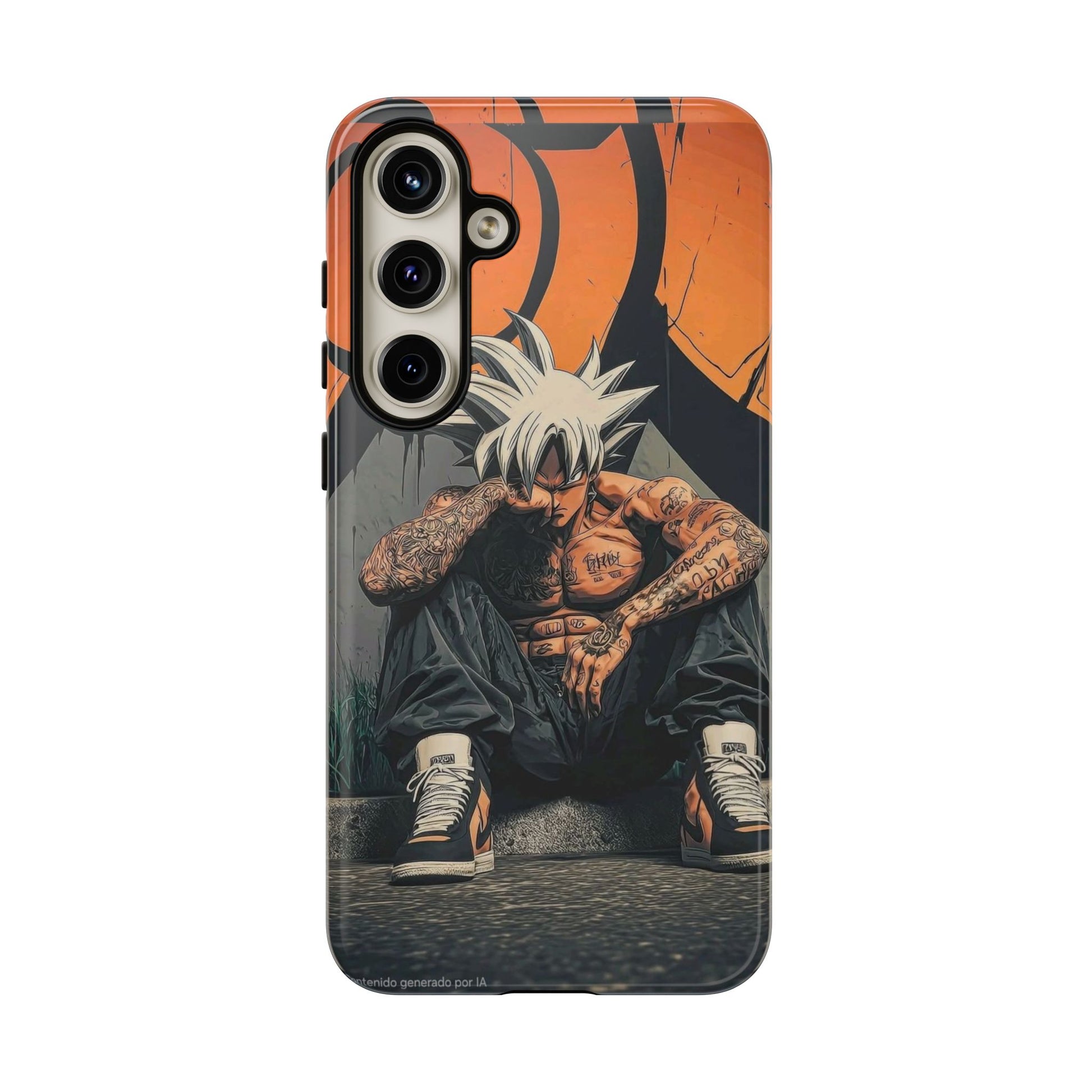 Anime DBZ Thug Tough Cases for iPhones, Samsung, and Pixel