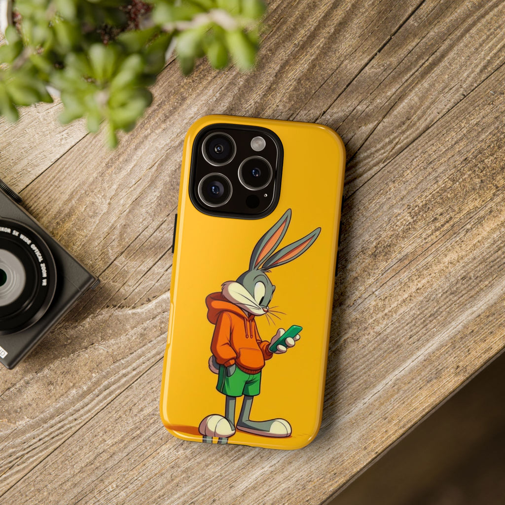 Bugs Bunny Tough Cases for iPhones, Samsung, and Pixel