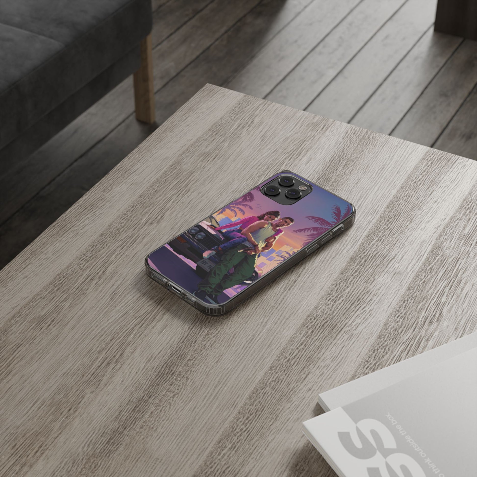 Grand Theft Game inspired Protective Iphone and Samsung case