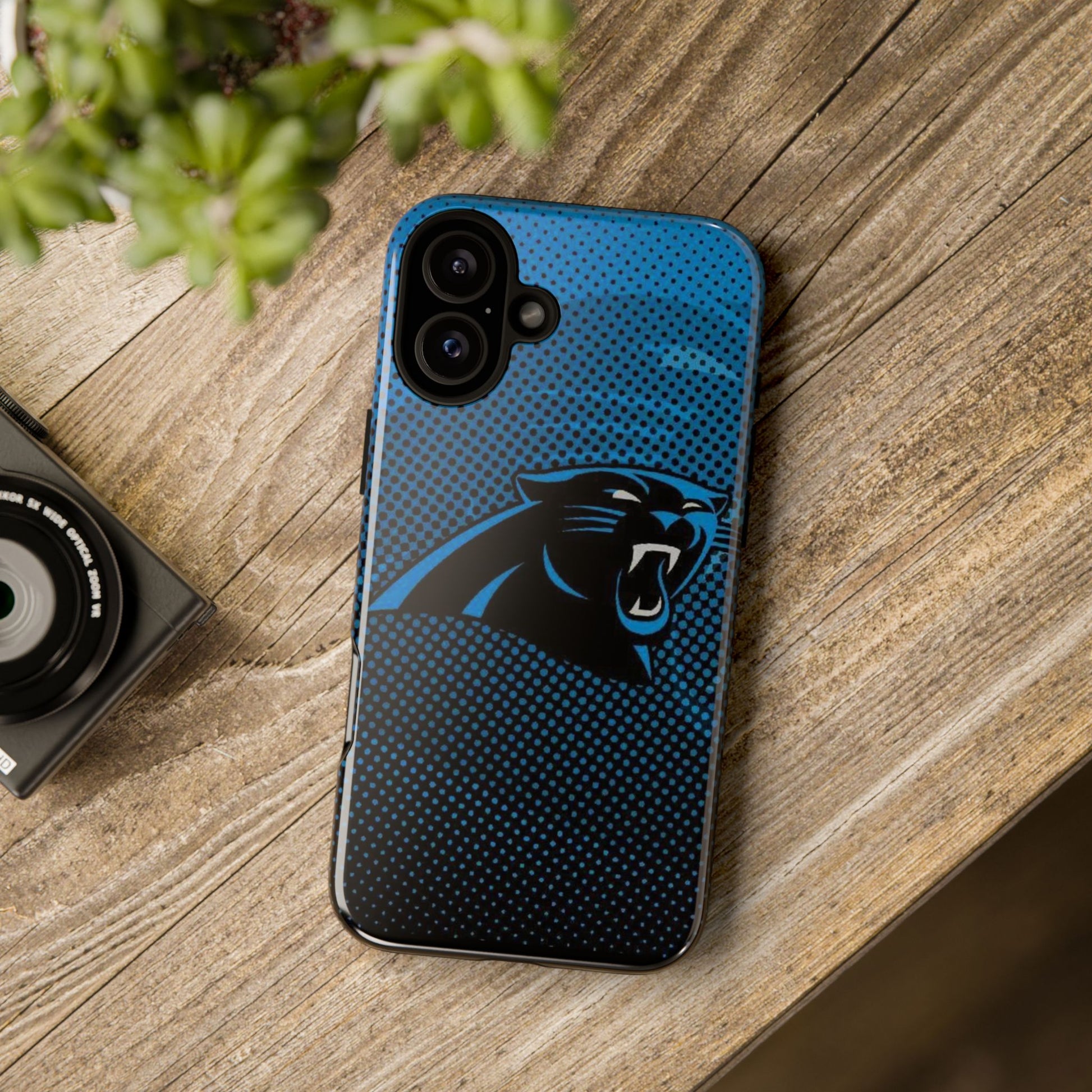 Carolina Panthers Football Logo Tough Cases for iPhones, Samsung, and Pixel