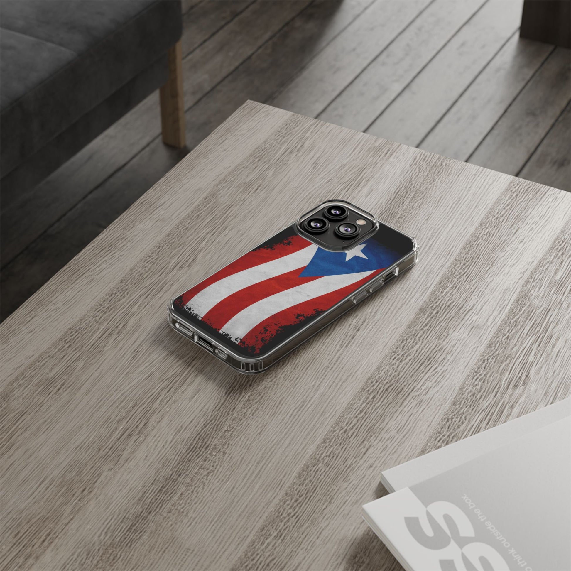 Puerto Rican Flag Art Inspired Iphone and Samsung Protective case