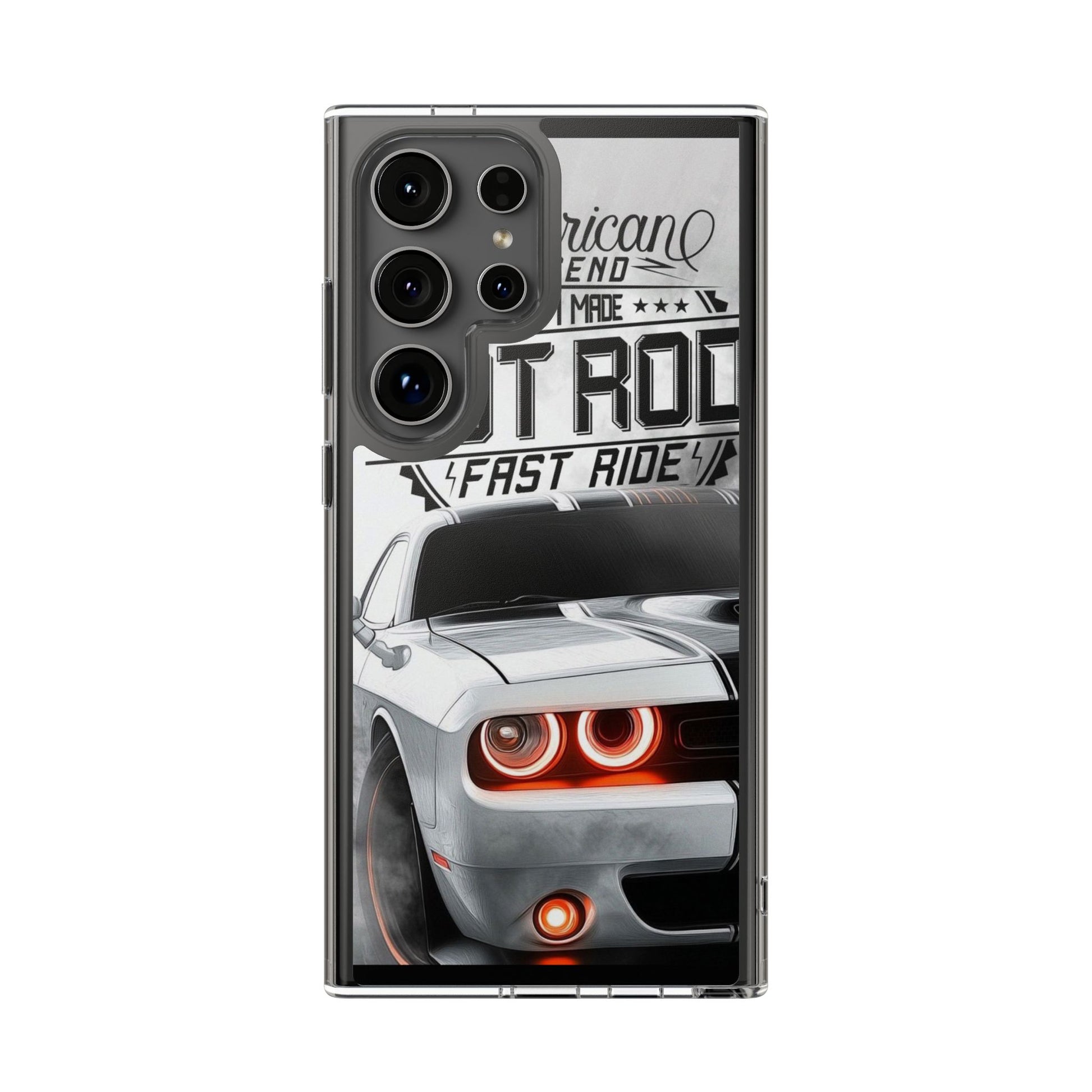 American Hot Rod Hell Cat Case for iPhone and Samsung phone