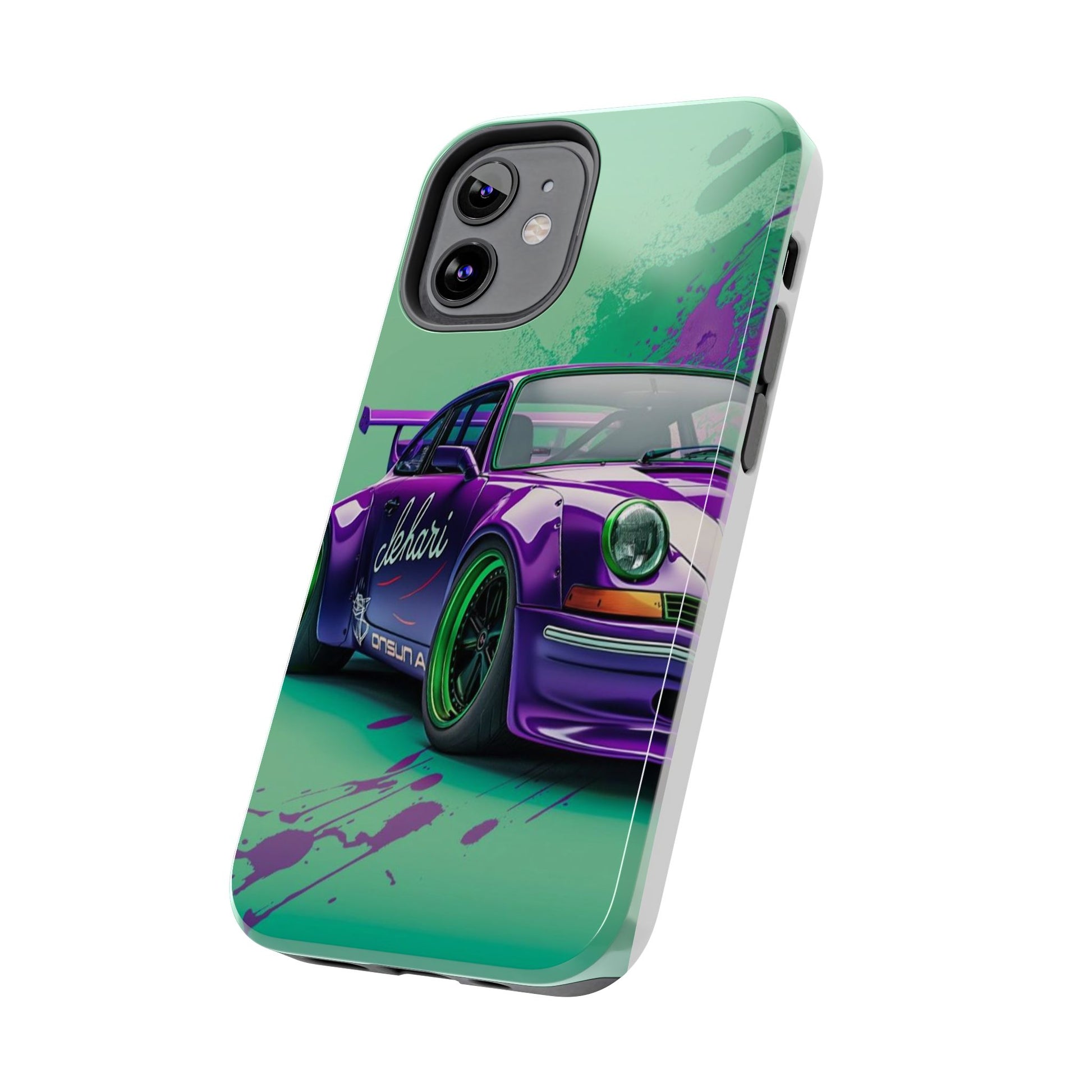 Purple 911 Carerra GT Theme Phone Case for iPhone & Samsung Galaxy Phones