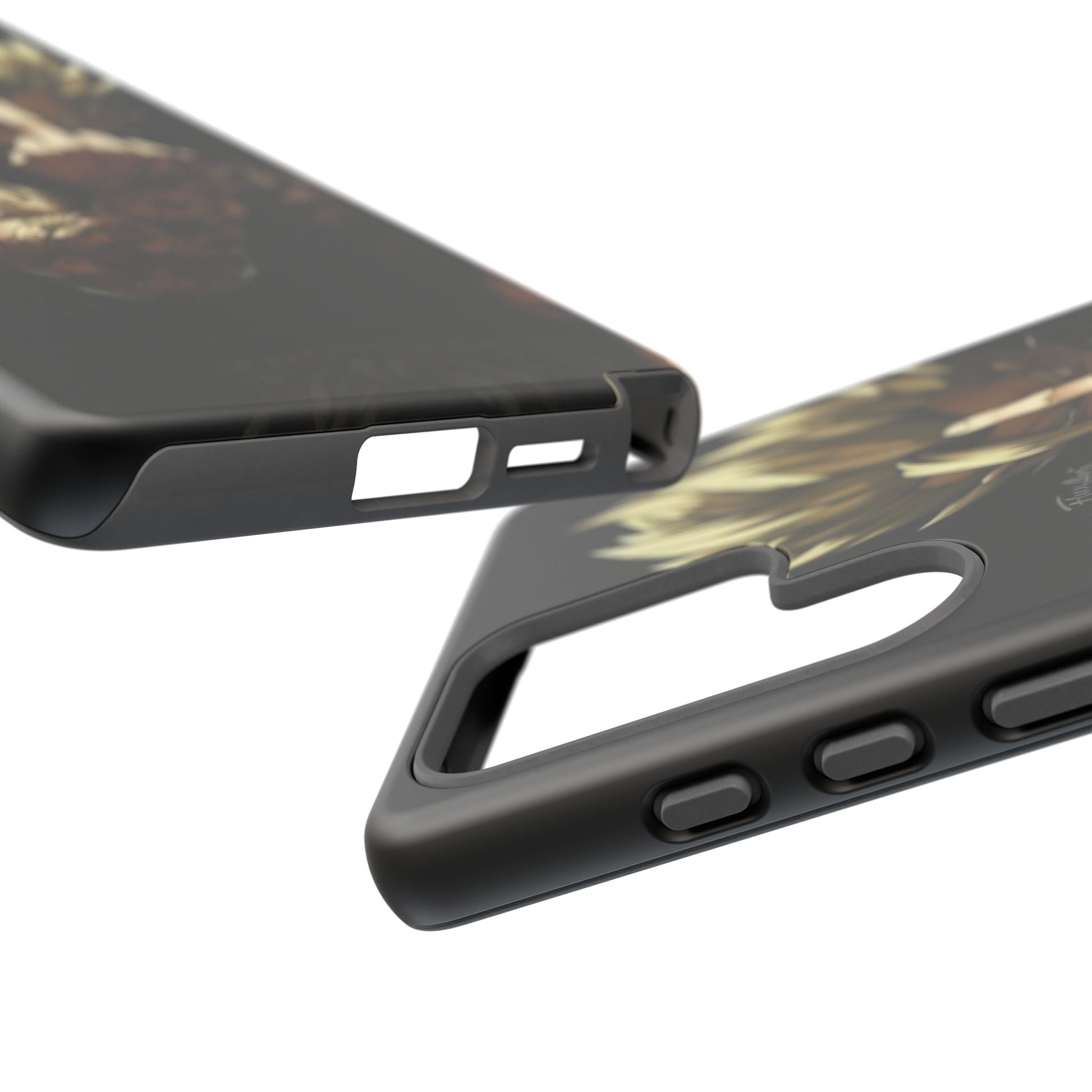 Middle Finger SS Goku Dragon Ball Z Tough Cases for iPhones, Samsung, and Pixel