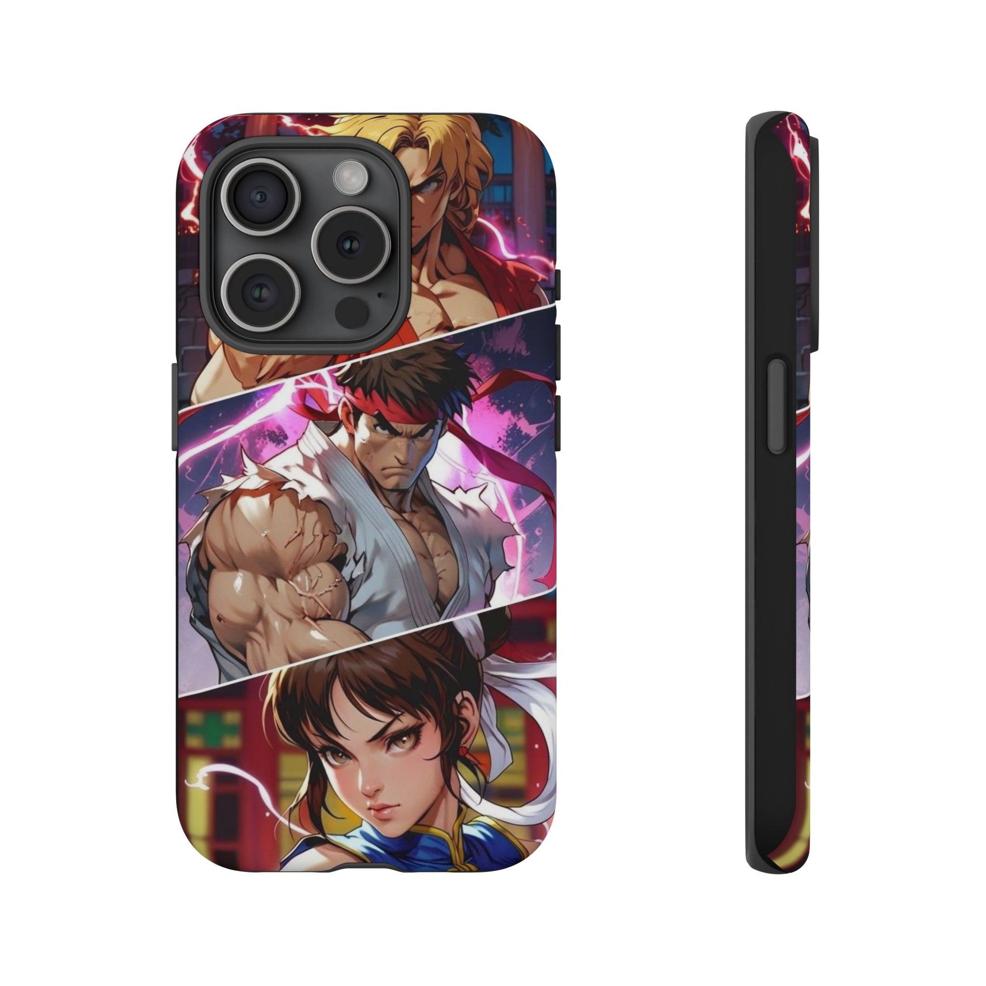 Street Fighter Gamer Theme Tough Cases for iPhones, Samsung, and Pixel
