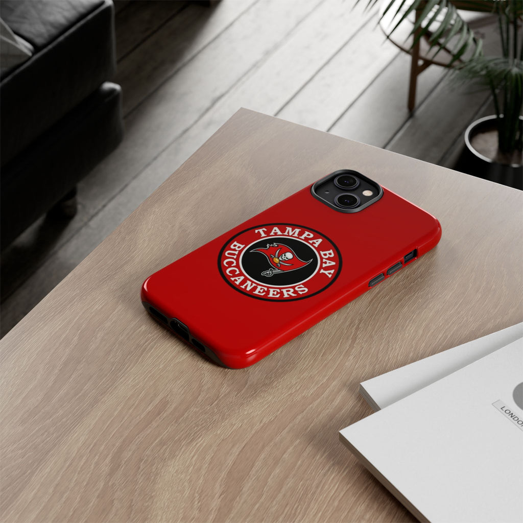 Football Tampa Bay Bucs Logo Tough Cases for iPhones, Samsung, and Pixel