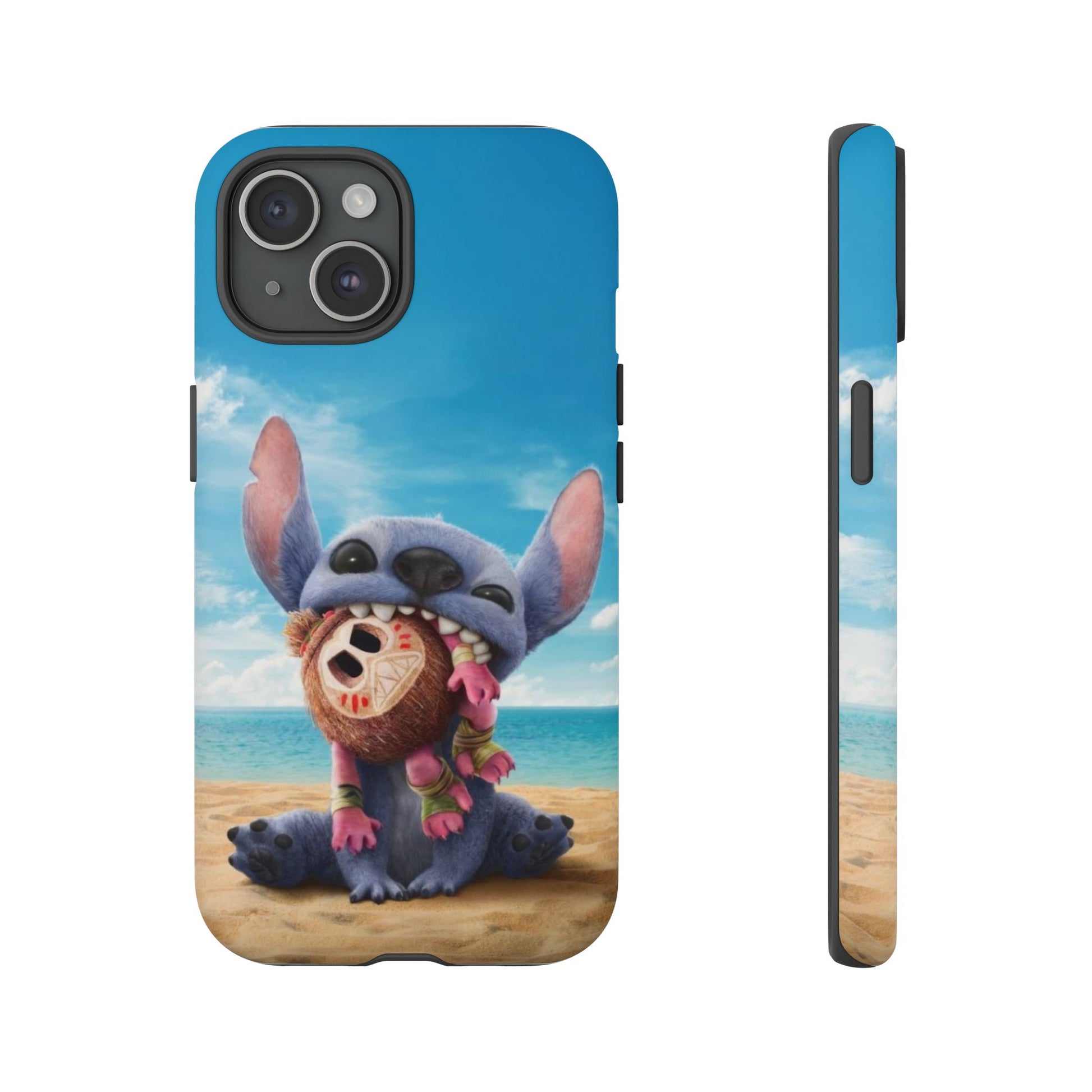 Stitch Beach Sunset Landscape Phone Case for iPhone, Samsung Galaxy, & Pixel Phones