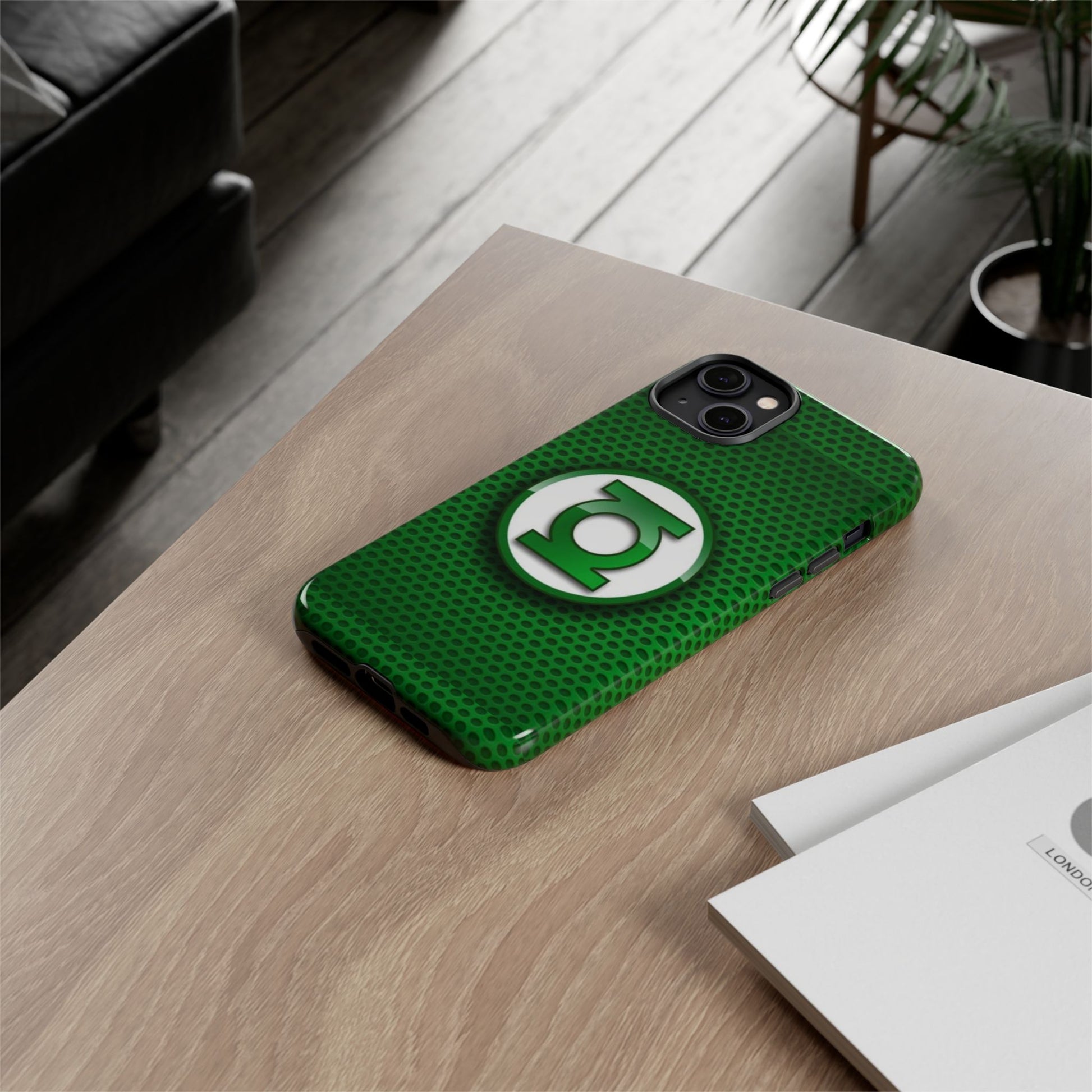 Green Lantern Logo Phone Case, Tough Cases, DC Case for iPhones, Samsung, and Pixel