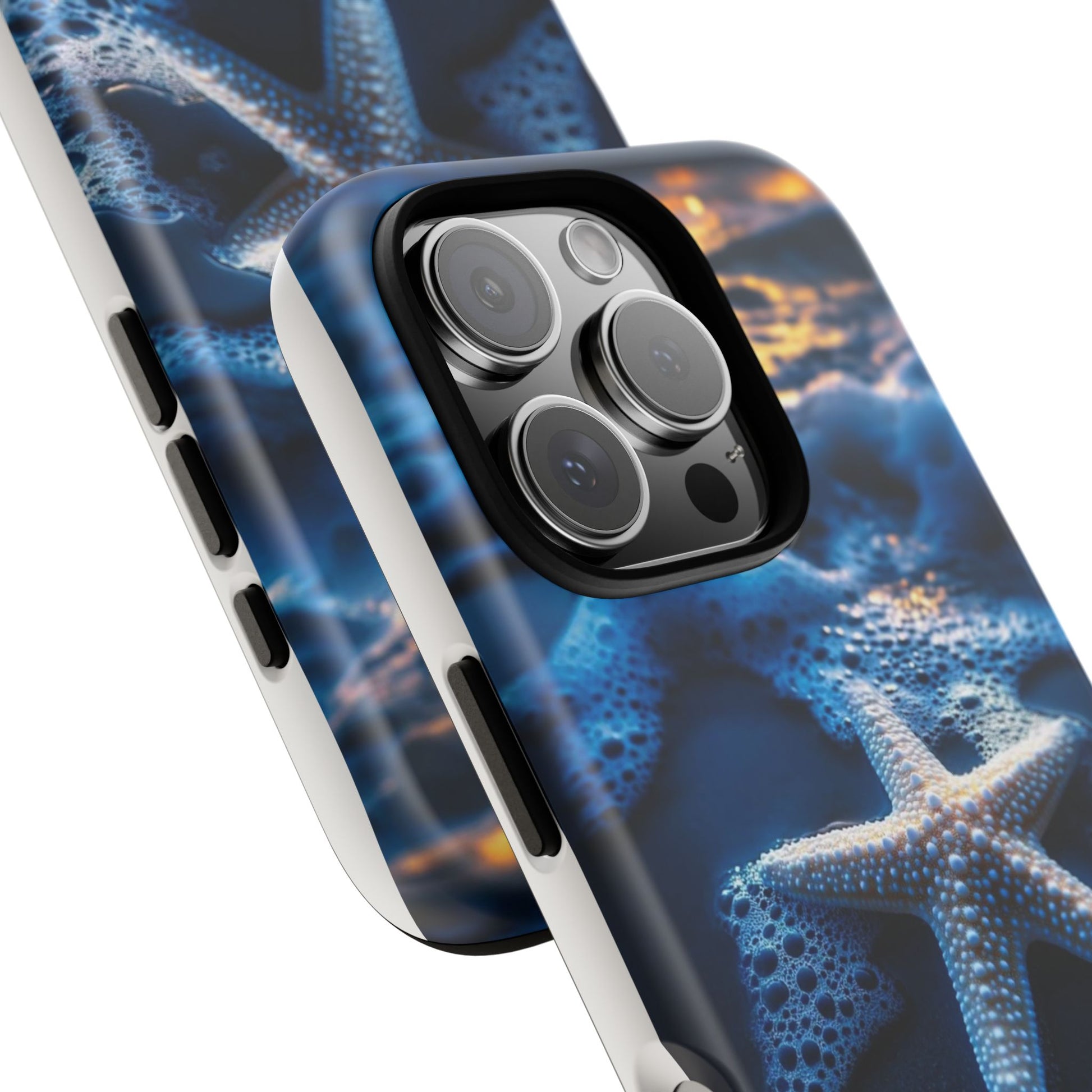 Starfish Beach Tough Cases for iPhones, Samsung, and Pixel