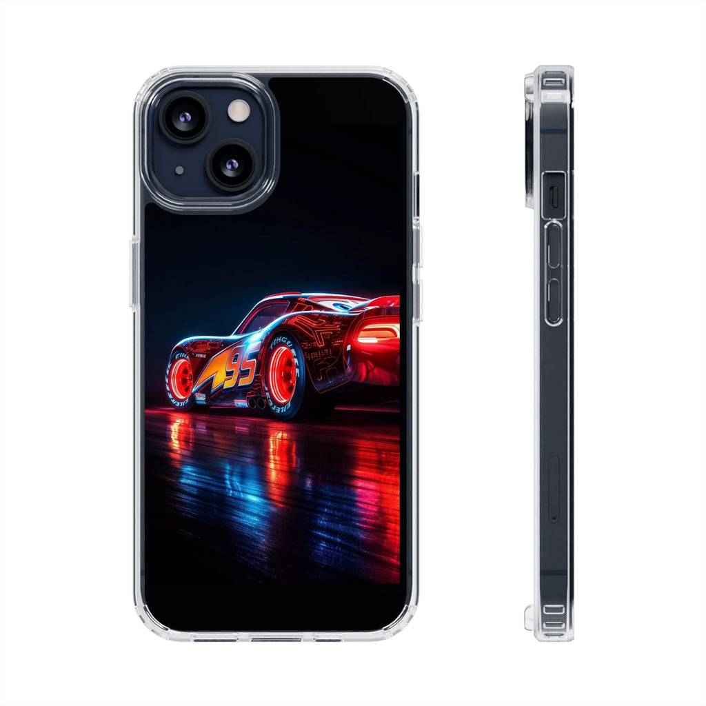 Lightning McQueen Themed Sports car Iphone, Samsung case
