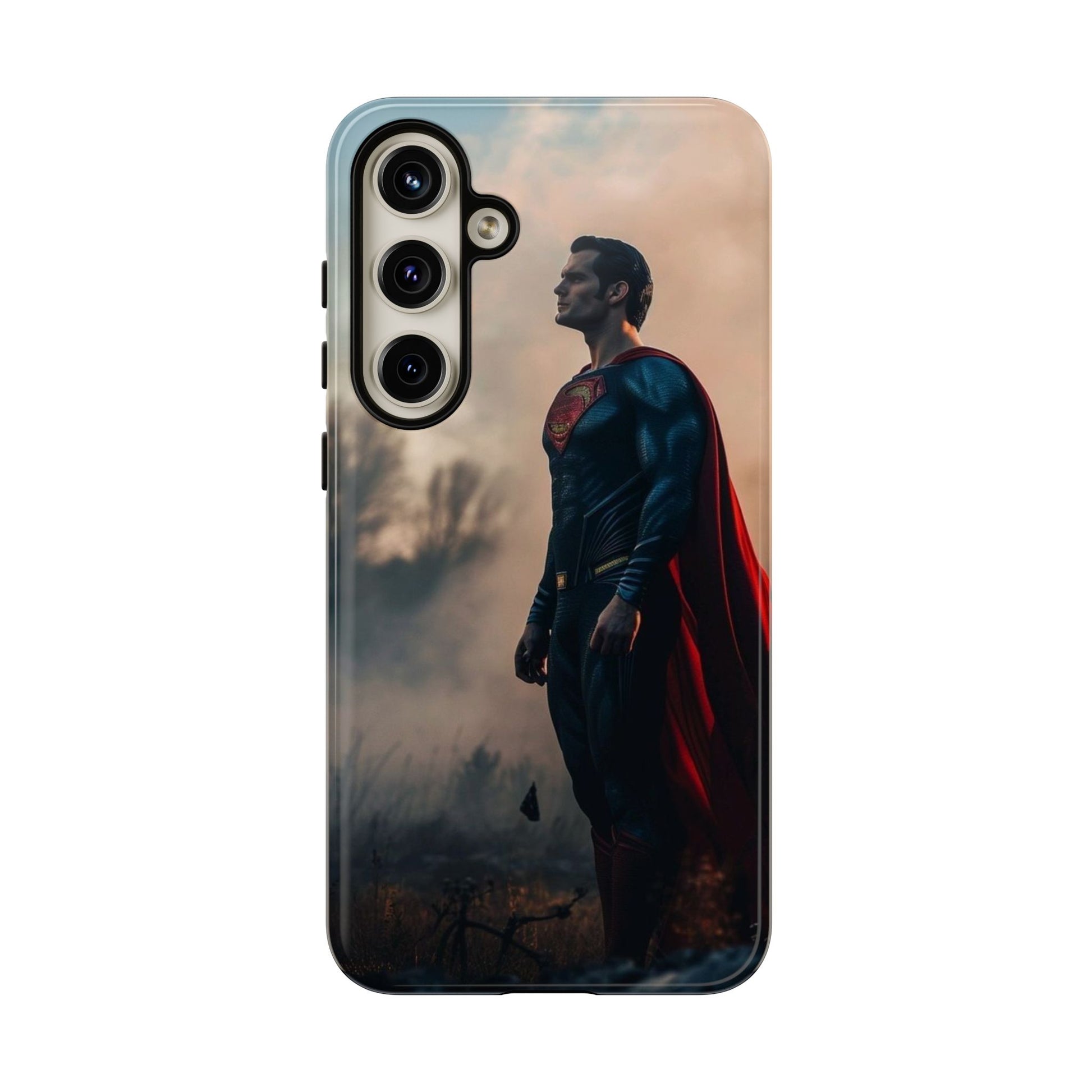 Henry Cavil Superman Tough Cases for iPhones, Samsung, and Pixel