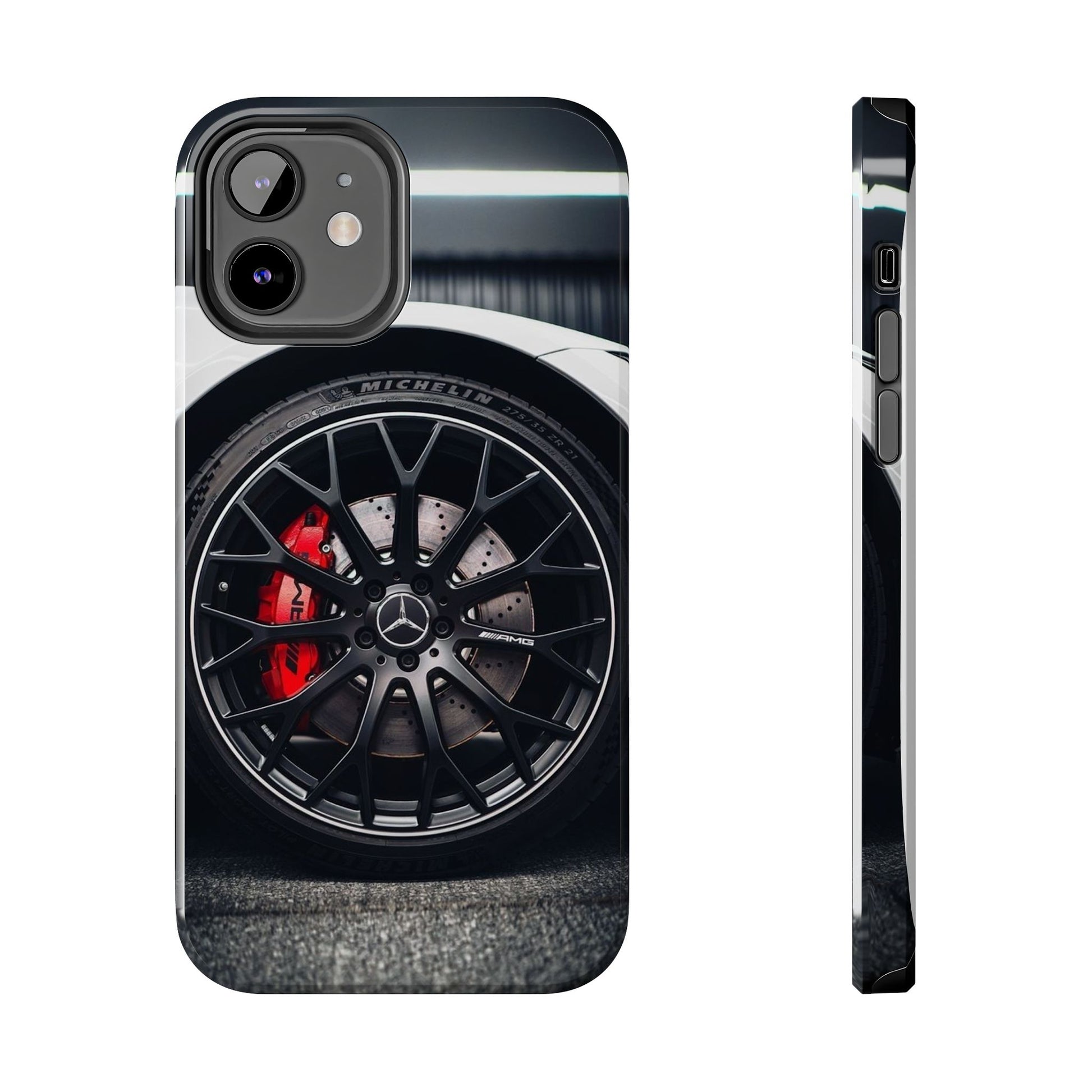 Mercedes Racing Wheel Theme Phone Cases for Iphones & Samsung Phones