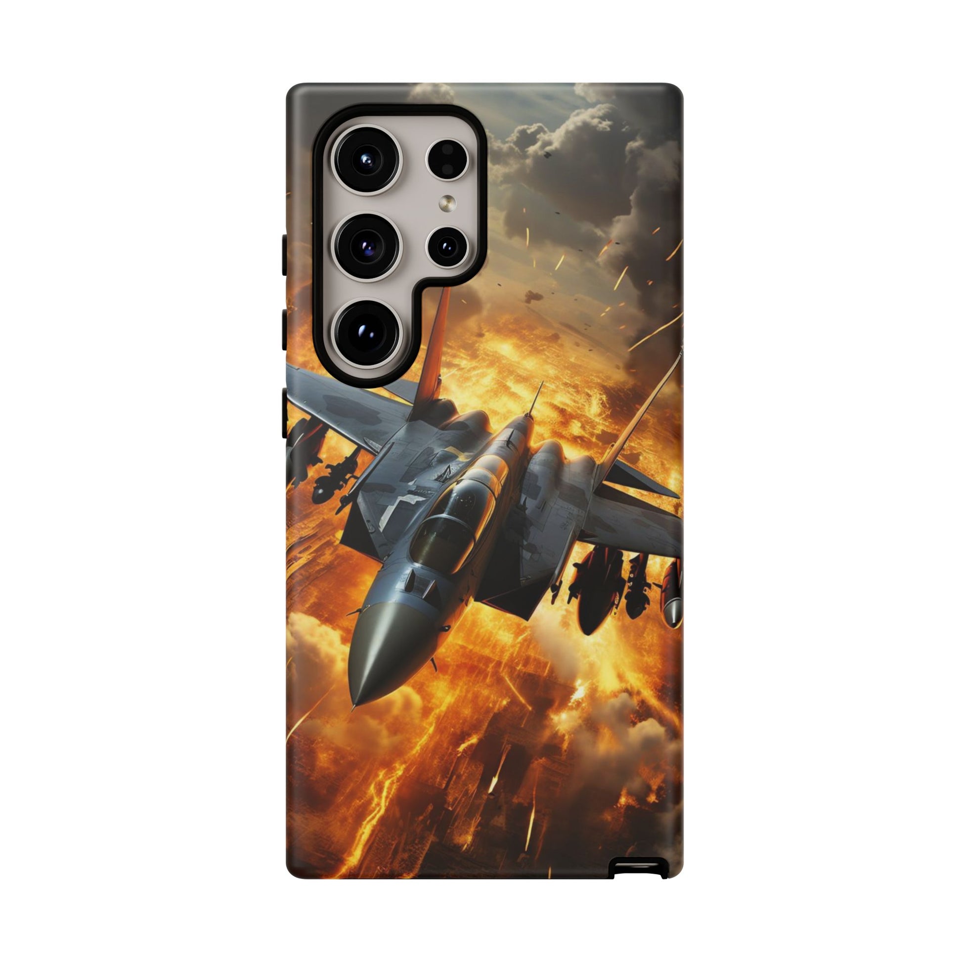 F-15 Fighter Jet Tough Cases for iPhones, Samsung, and Pixel