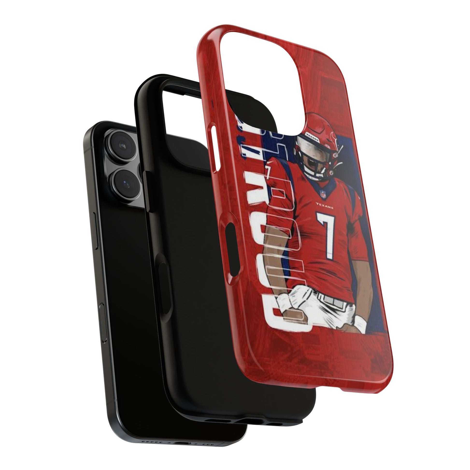 Houston Texans Football CJ Stroud Tough Cases for iPhones, Samsung, and Pixel