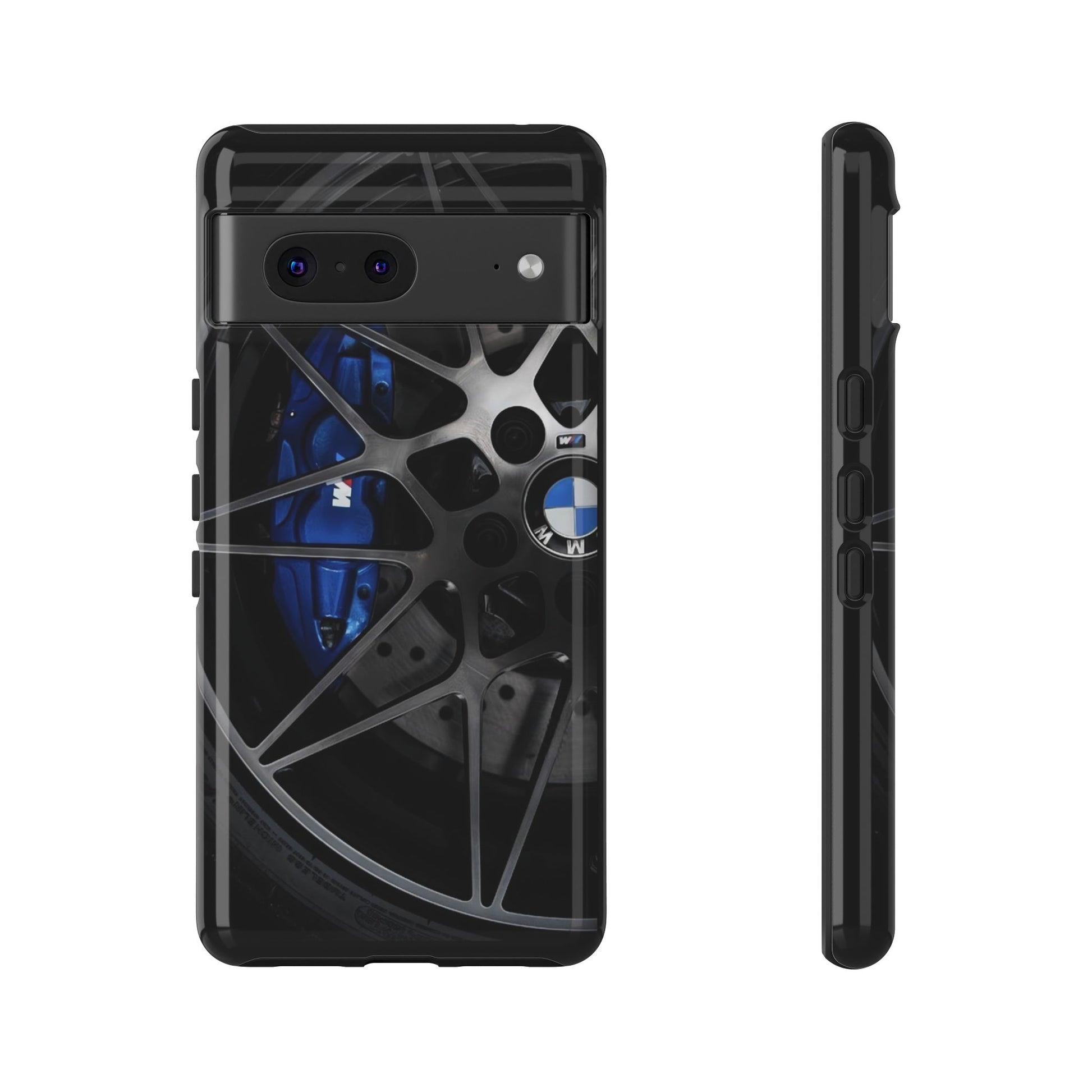 BMW M3 Racing Wheels Tough Cases for iPhones, Samsung, and Pixel