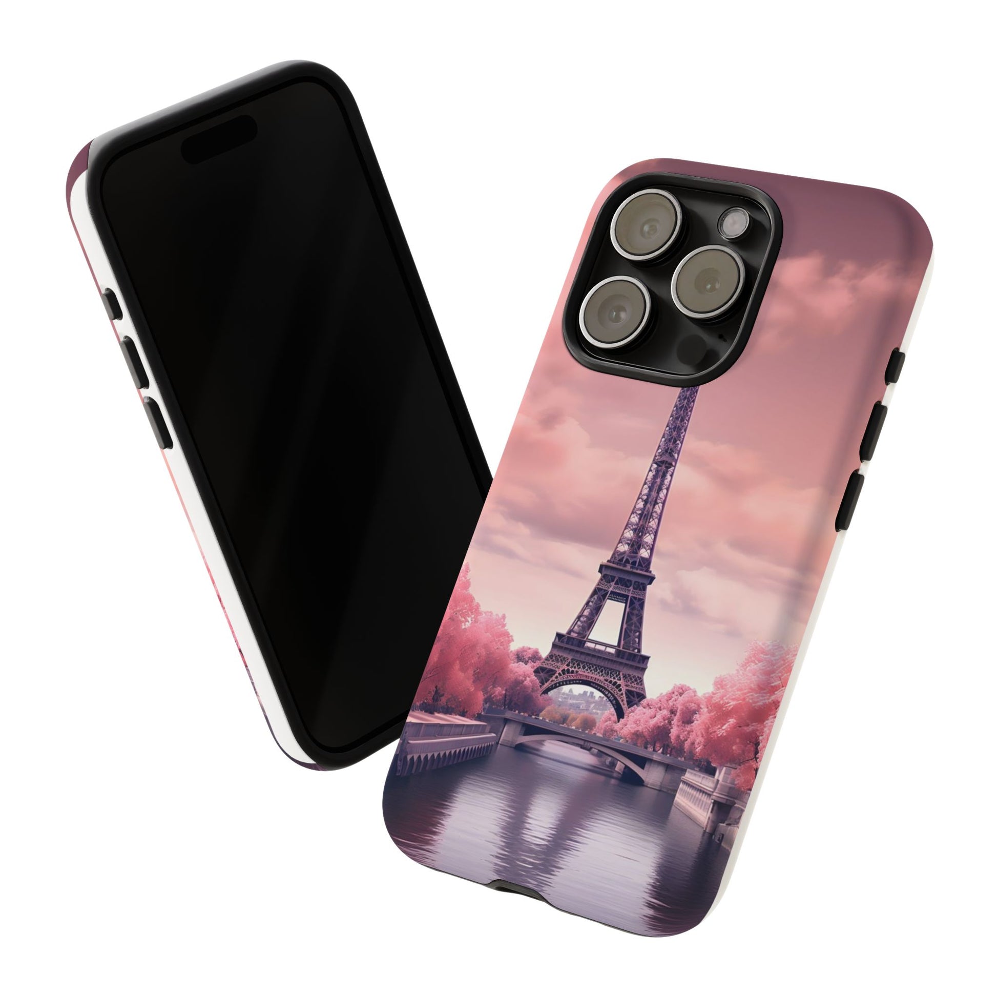 Eiffel Tower Paris Tough Cases for iPhones, Samsung, and Pixel