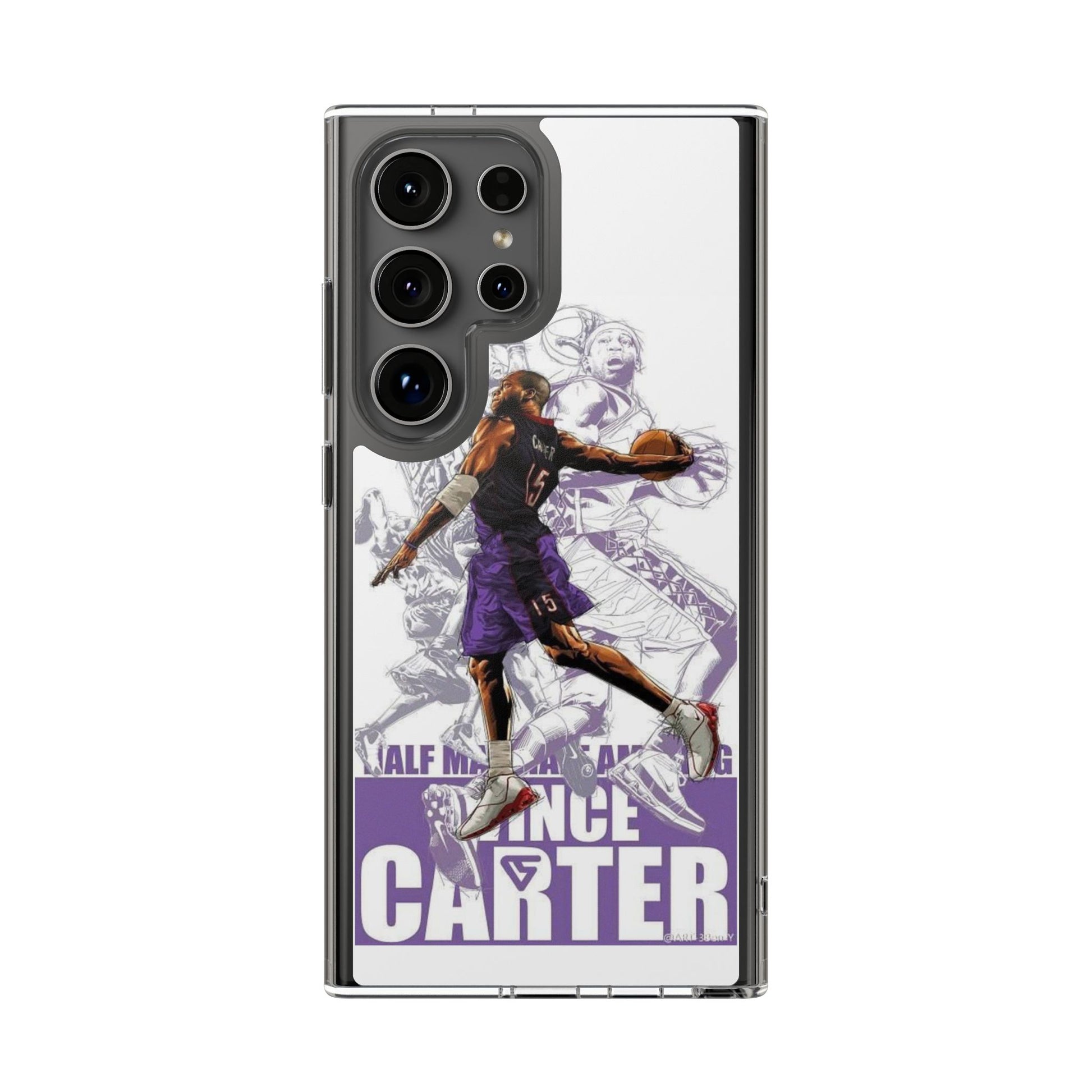 Slam Dunk Champ Vince Carter Protective Iphone and Samsung case