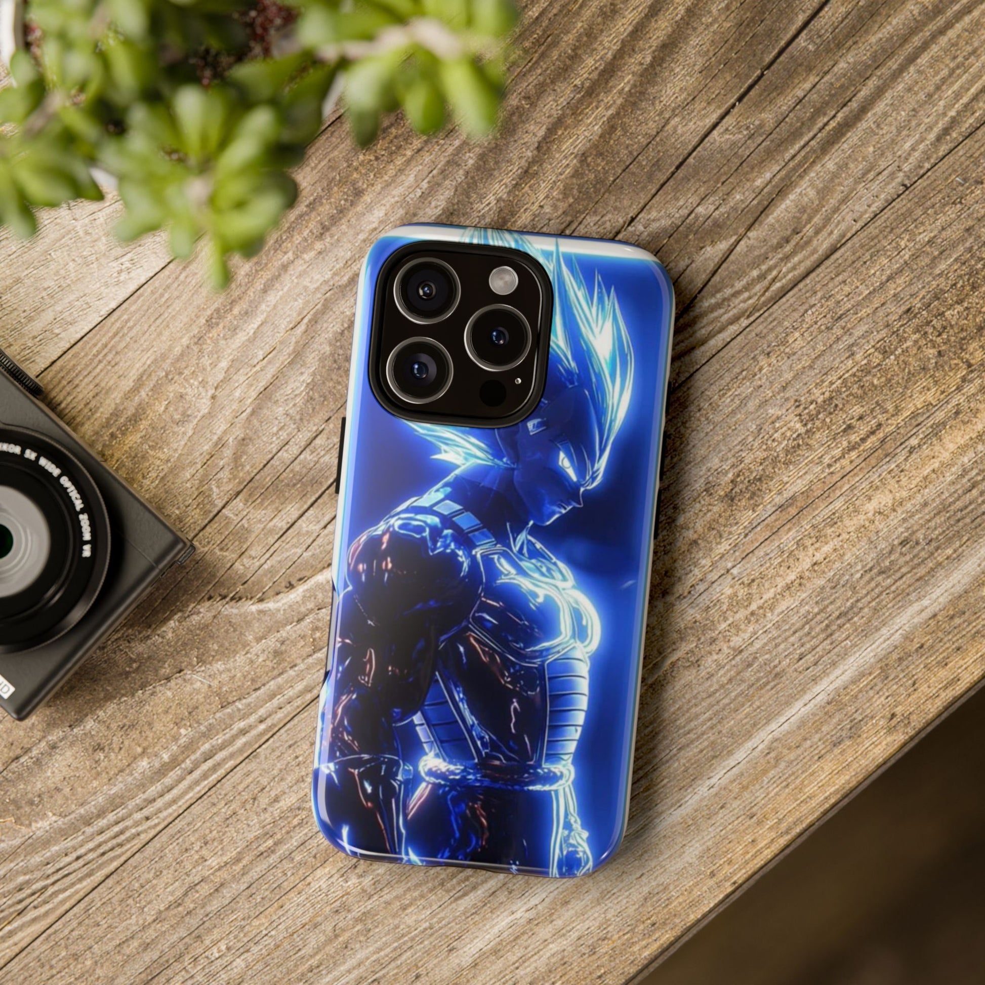 Anime Dragon Ball Z Super Saiyan Tough Cases for iPhones, Samsung, and Pixel