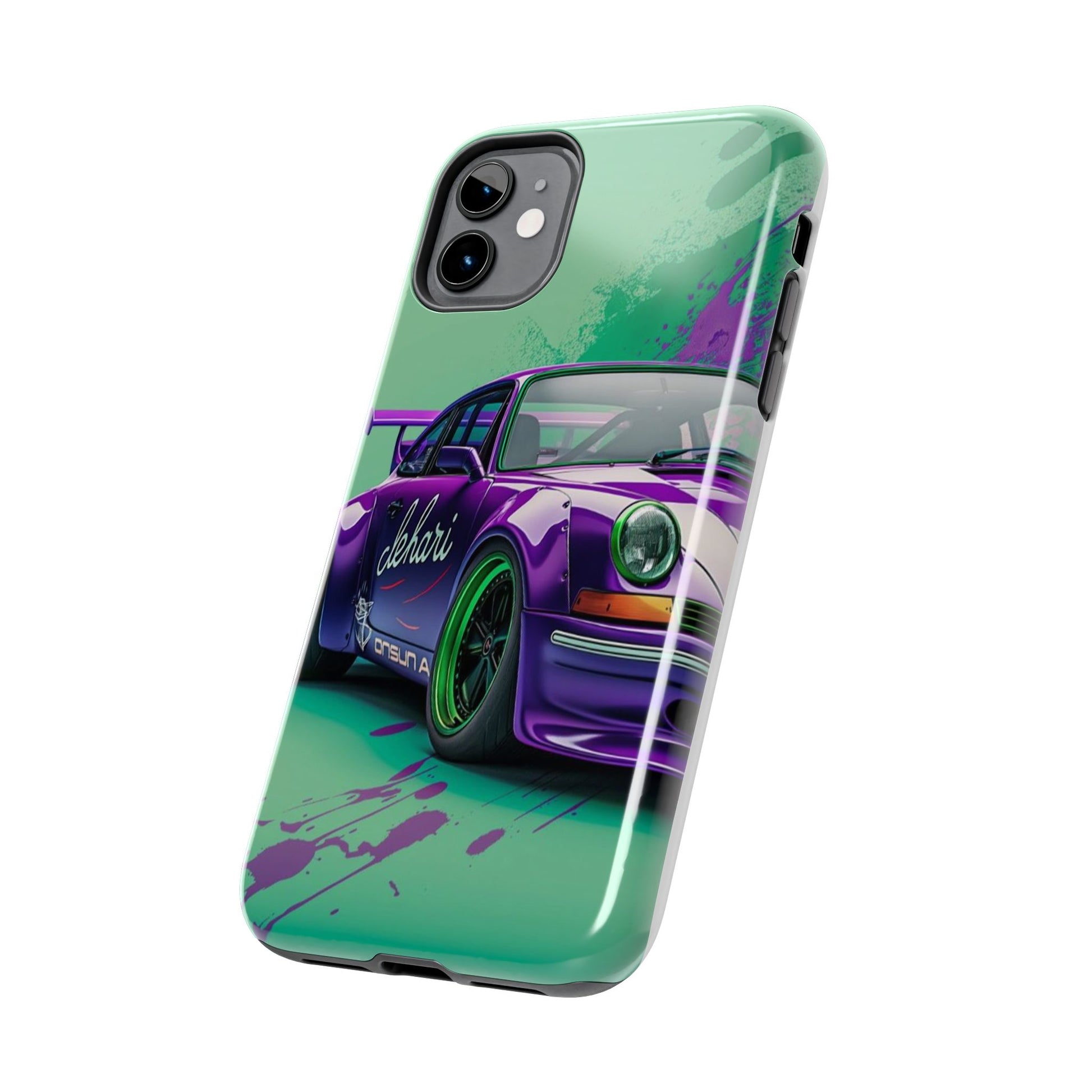 Purple 911 Carerra GT Theme Phone Case for iPhone & Samsung Galaxy Phones