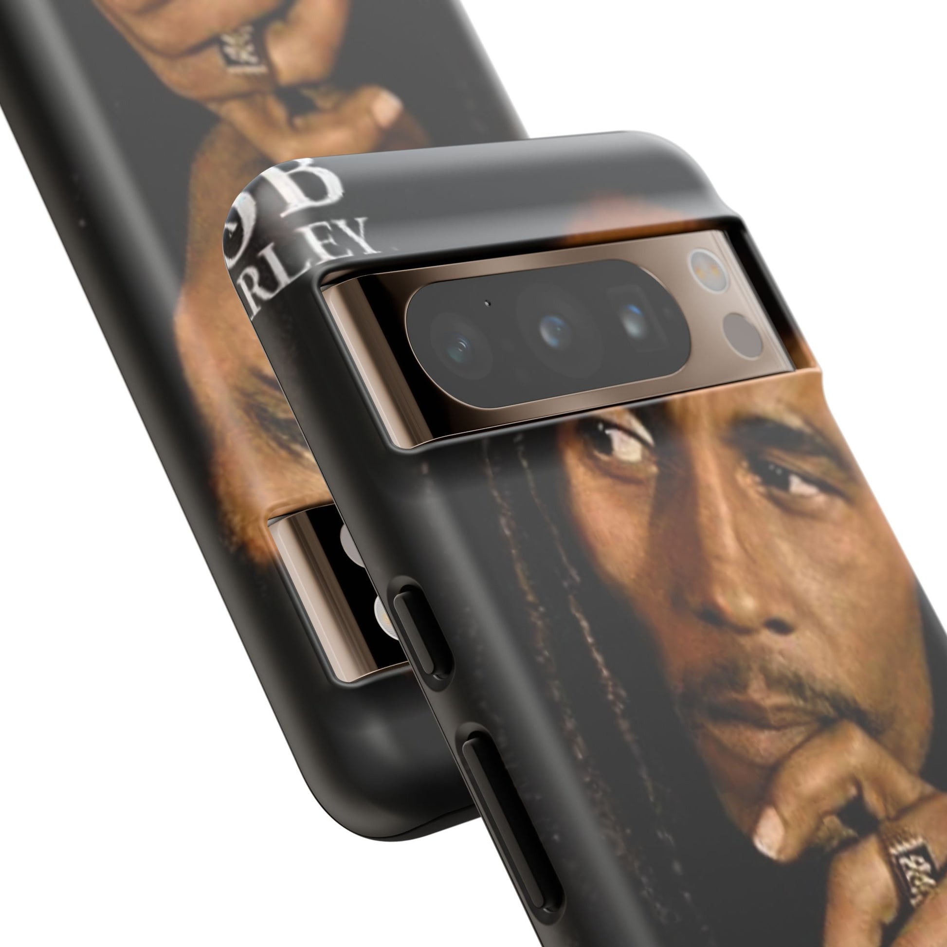 Marley Reggae Tough Cases for iPhones, Samsung, and Pixel
