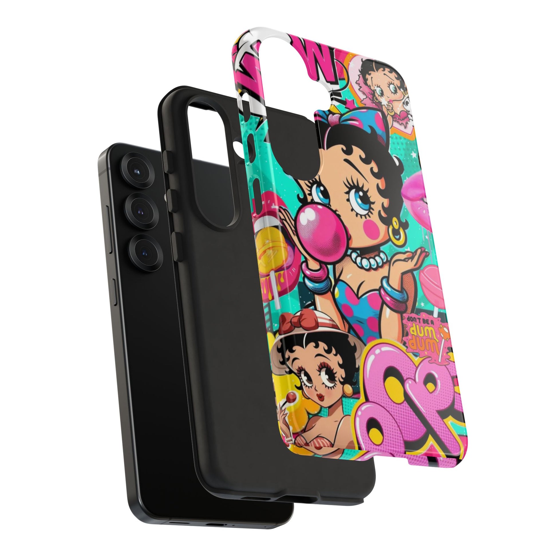 Betty Boop Comic Strip Phone Case for iPhone, Samsung Galaxy, & Pixel Phones