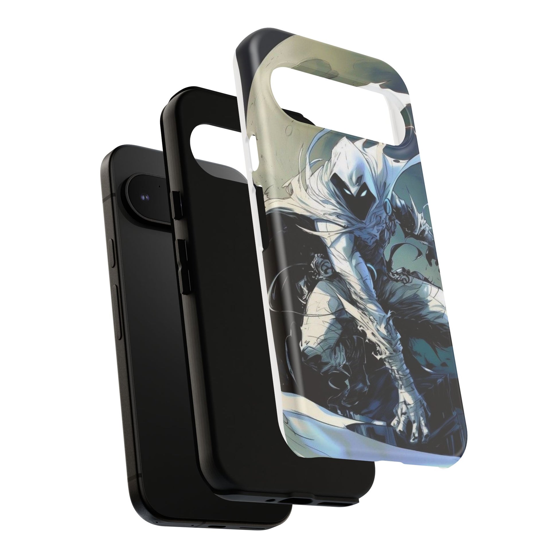 Moon Knight Tough Cases for iPhones, Samsung, and Pixel