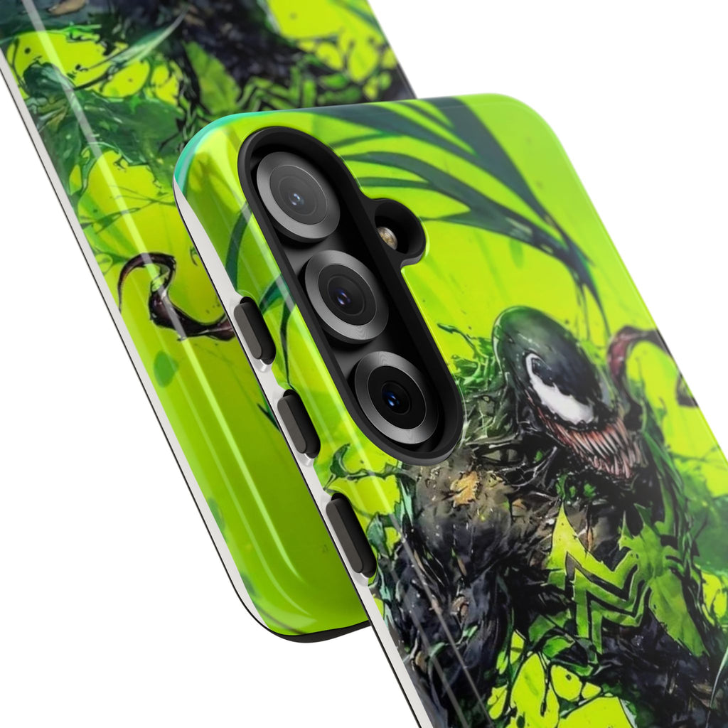 Evil Venom Phone Case, Tough Cases, Marvel Comics Phone for iPhones, Samsung, and Pixel