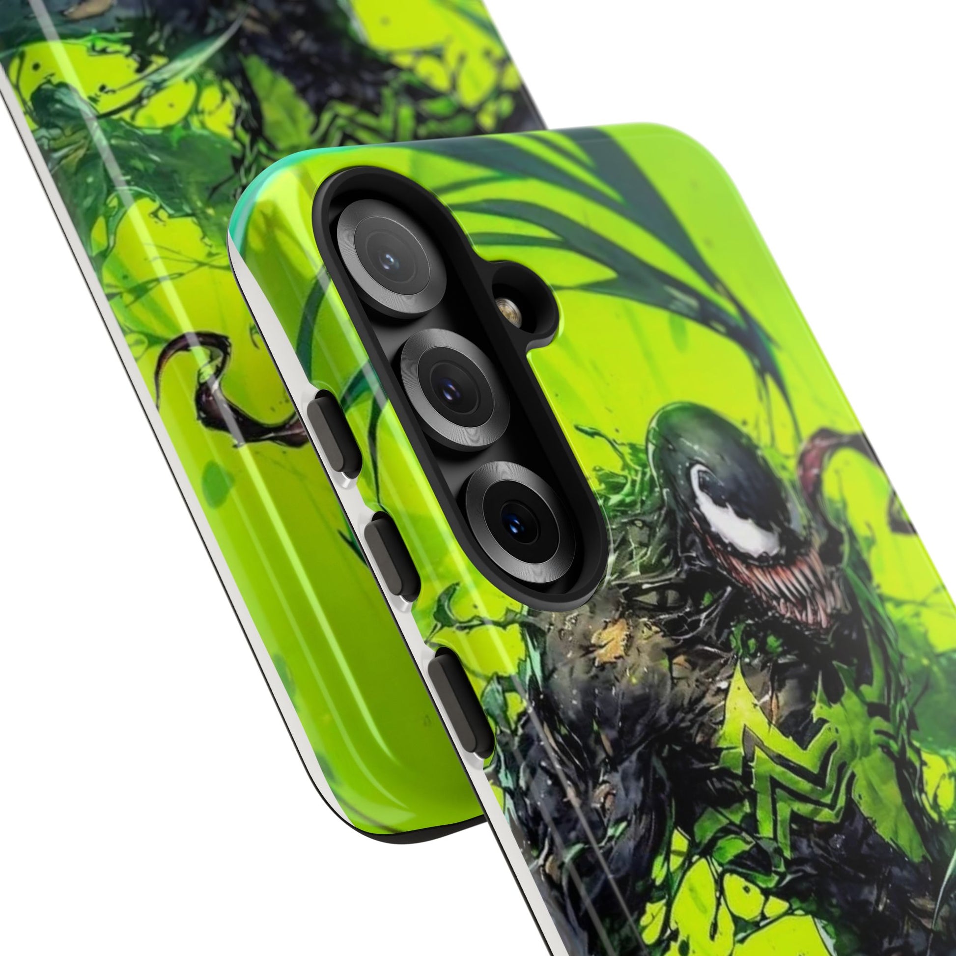 Evil Venom Phone Case, Tough Cases, Marvel Comics Phone for iPhones, Samsung, and Pixel