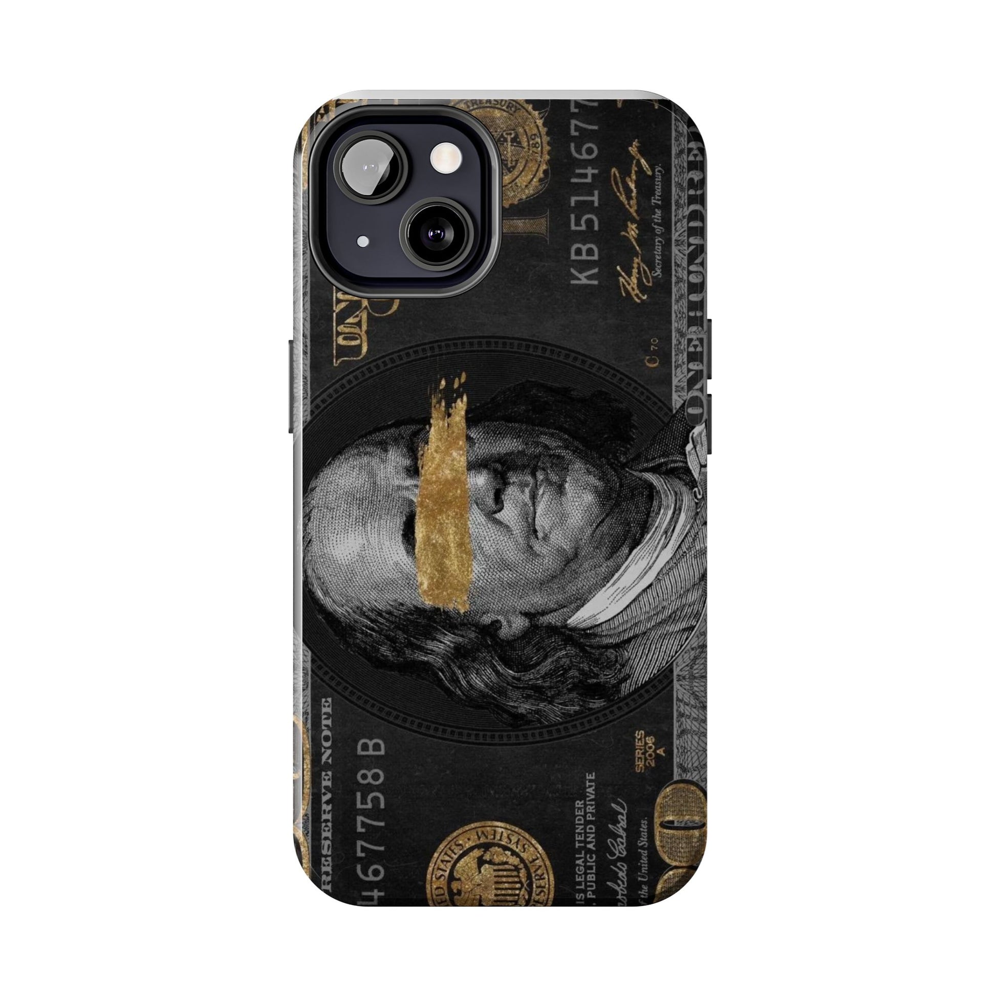 Hundred Dollar Bill Phone Cases for Iphones & Samsung Durable