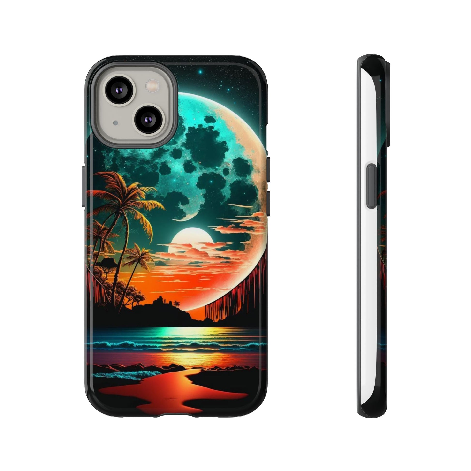 Fantasy Beach Sunset Landscape Phone Case for iPhone, Samsung Galaxy, & Pixel Phones