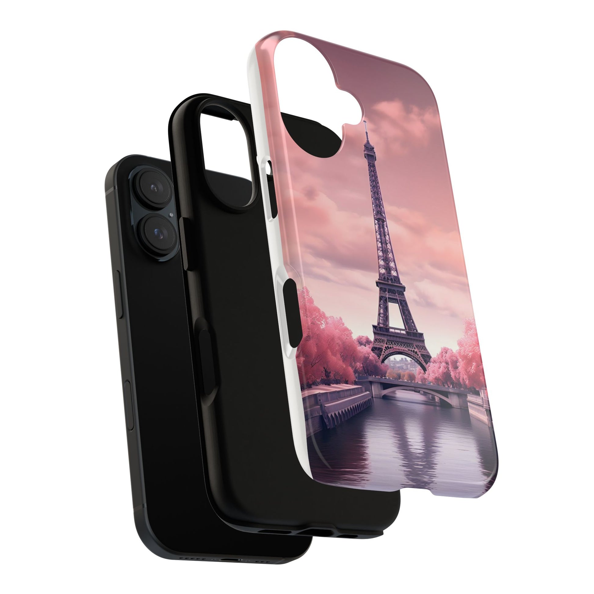 Eiffel Tower Paris Tough Cases for iPhones, Samsung, and Pixel