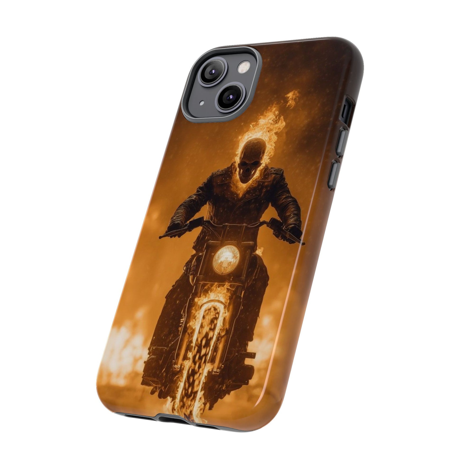Marvel's Ghostrider Tough Cases for iPhones, Samsung, and Pixel