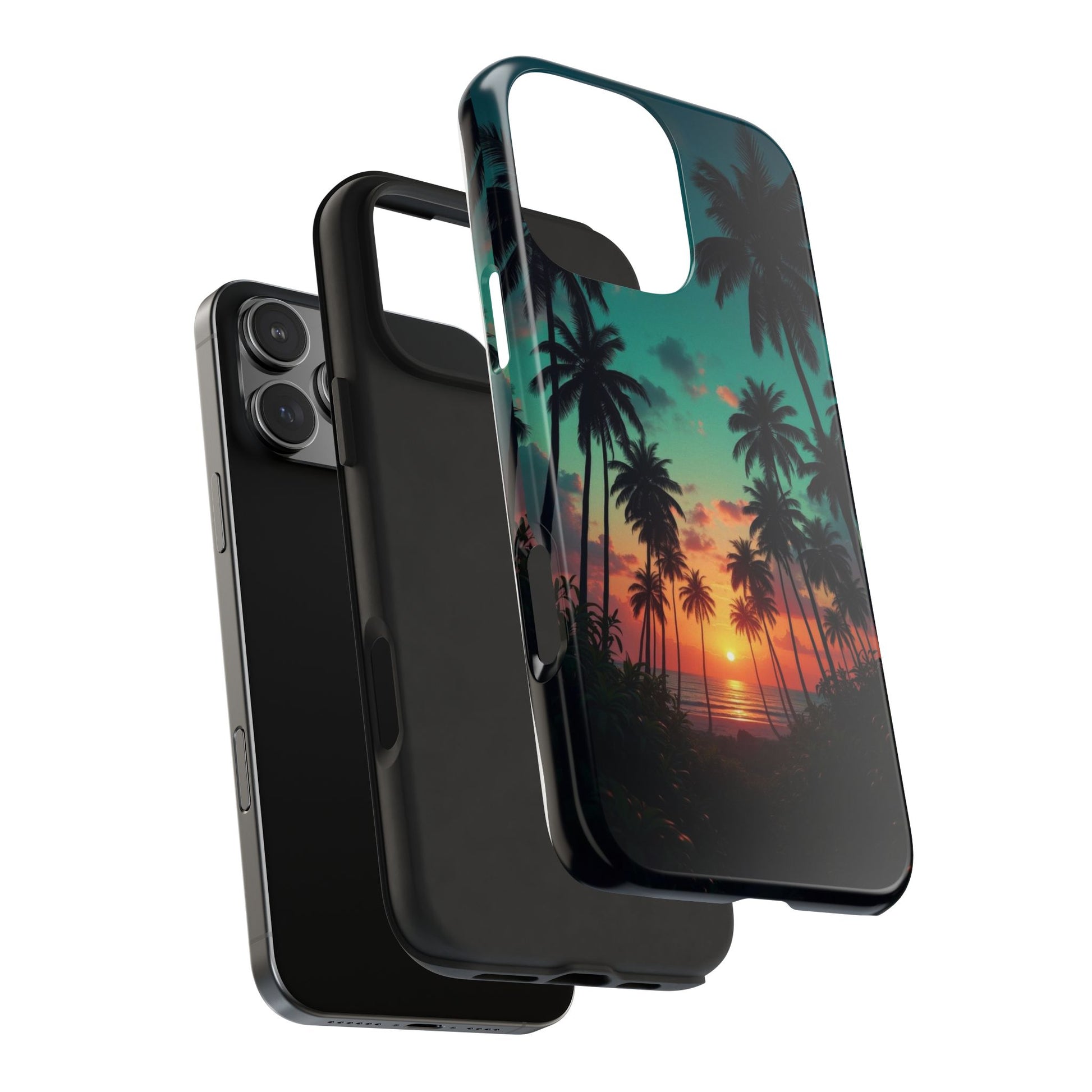 Beach Oasis Themed Tough Phone Cases for Iphones & Samsung Phones