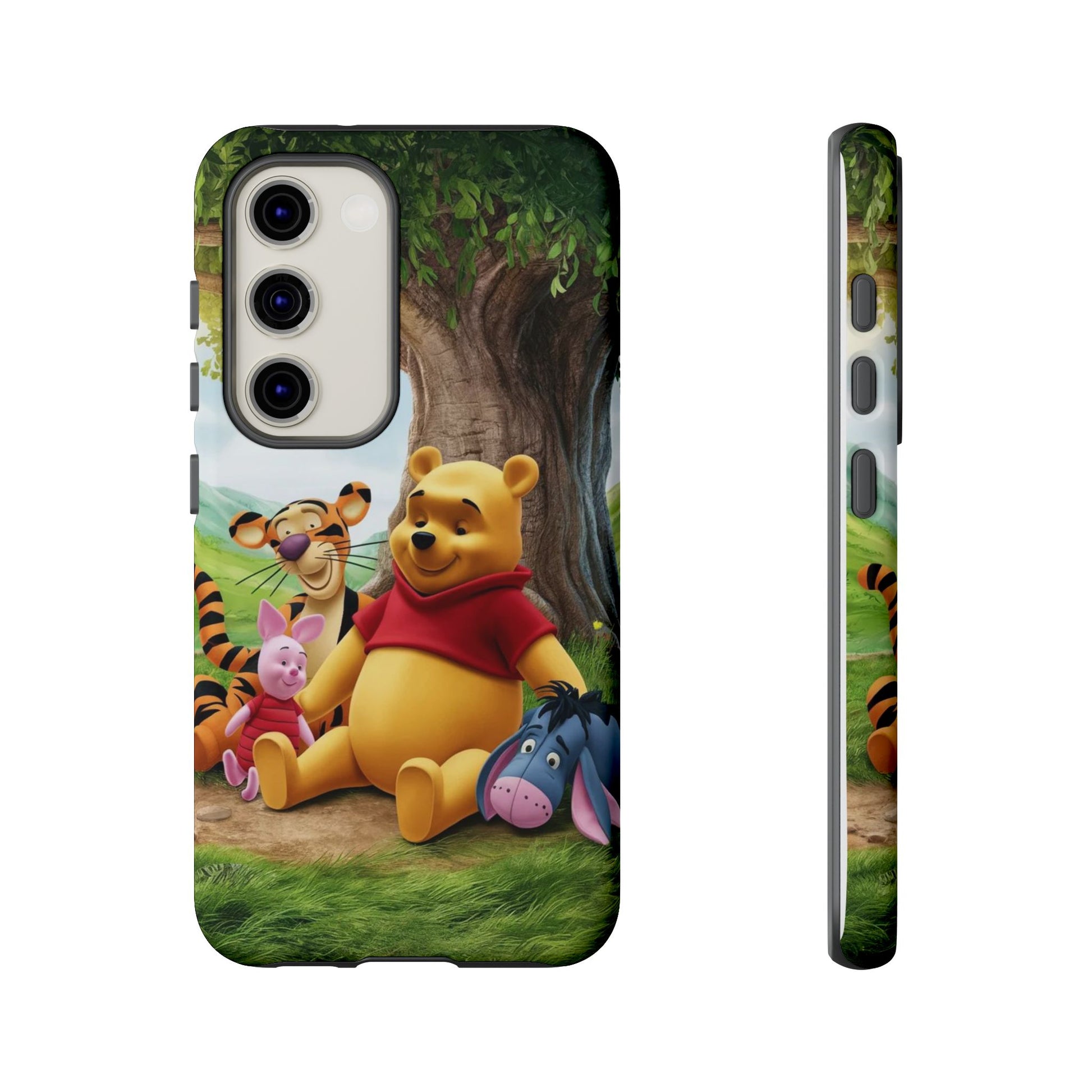 Cute Pooh Bear Phone Case, Tough Cases, Disney Phone for iPhones, Samsung, and Pixel