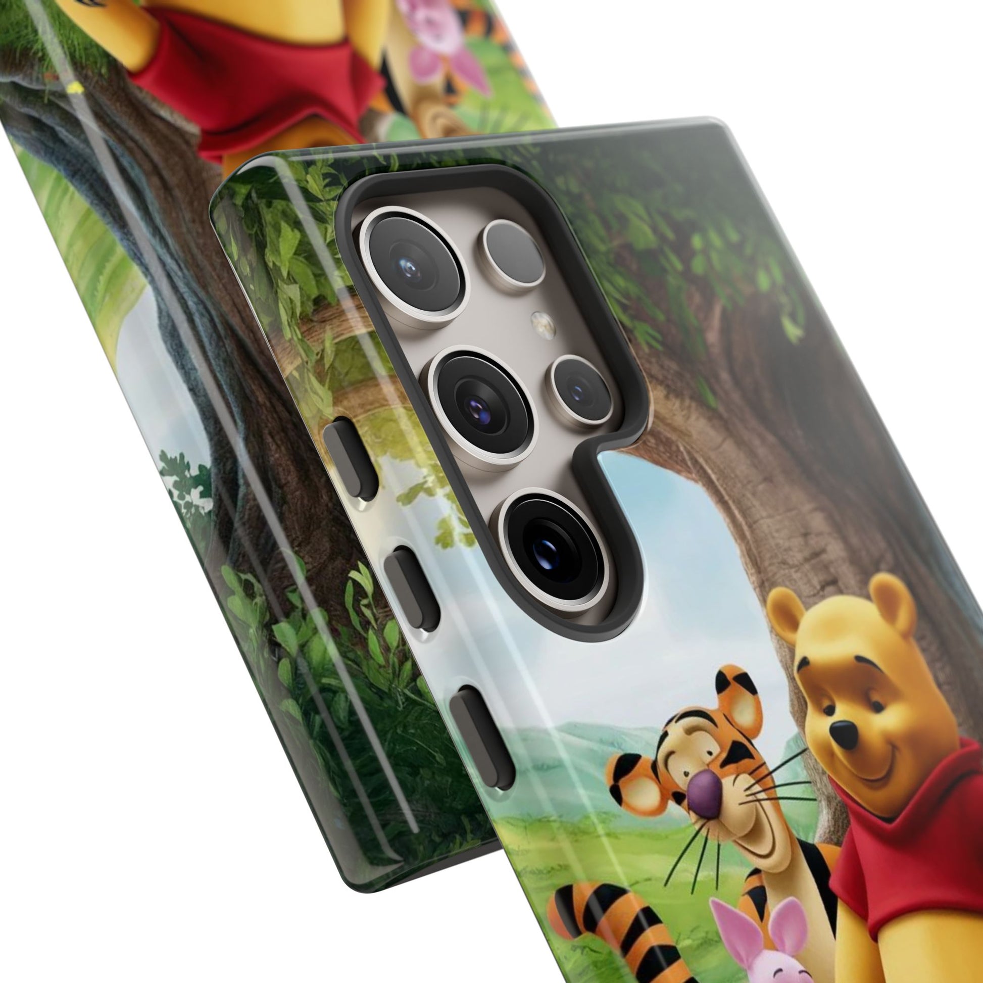 Cute Pooh Bear Phone Case, Tough Cases, Disney Phone for iPhones, Samsung, and Pixel